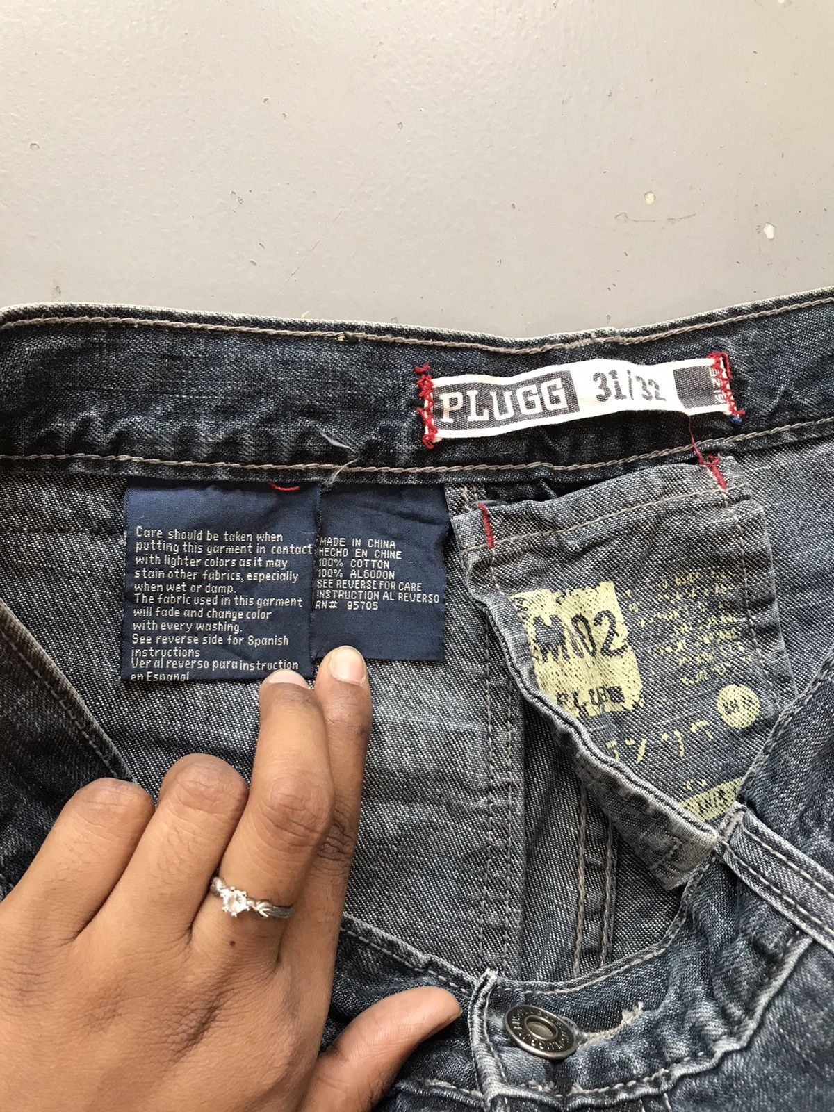 Vintage Vintage plugg big pocket baggy denim Size US 30 / EU 46 - 6 Thumbnail