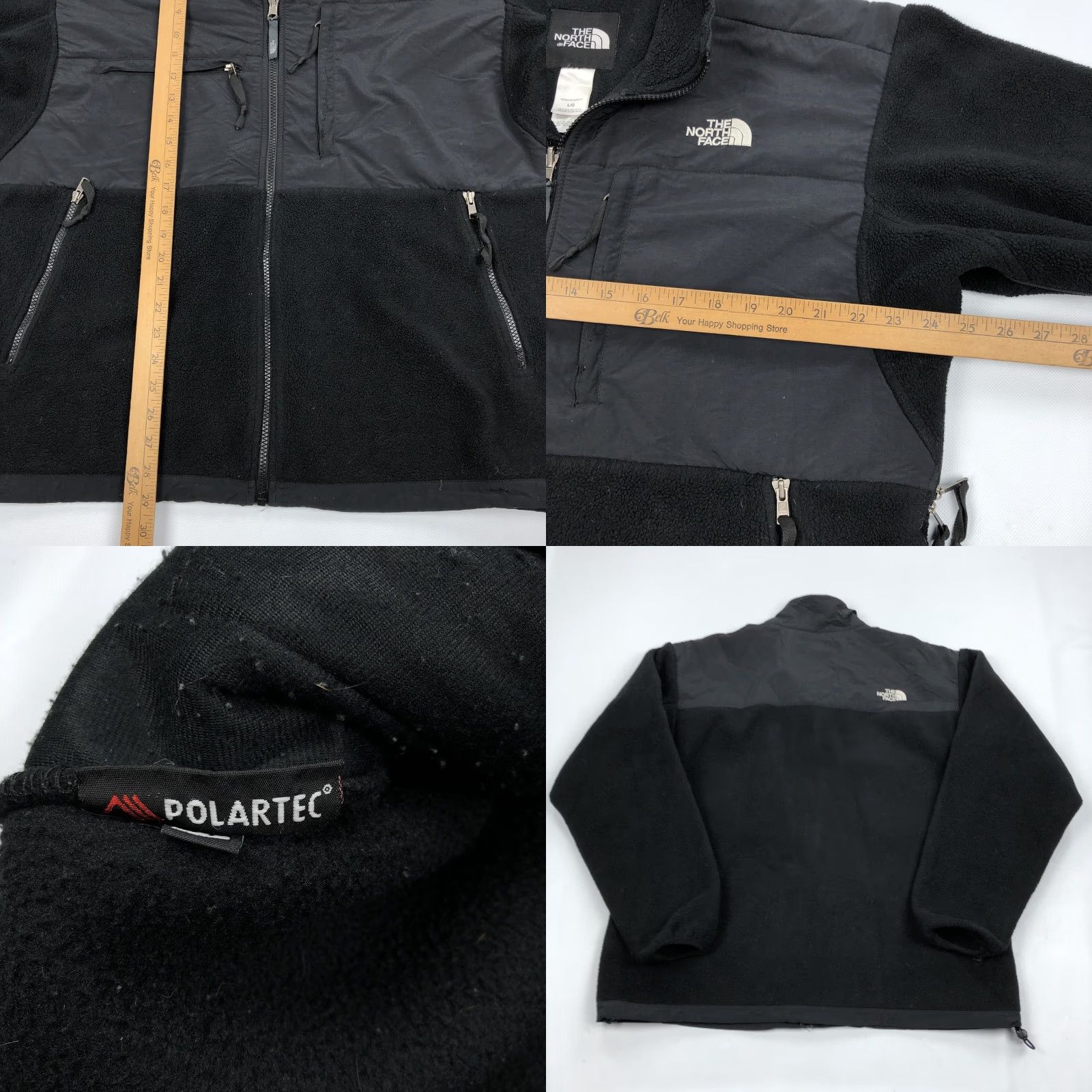 The North Face The North Face Denali Fleece Jacket Men L Black Polartec Full Zip Coat Y2K Vintage Theme Outdoor Hiking Size US L / EU 52-54 / 3 - 8 Thumbnail