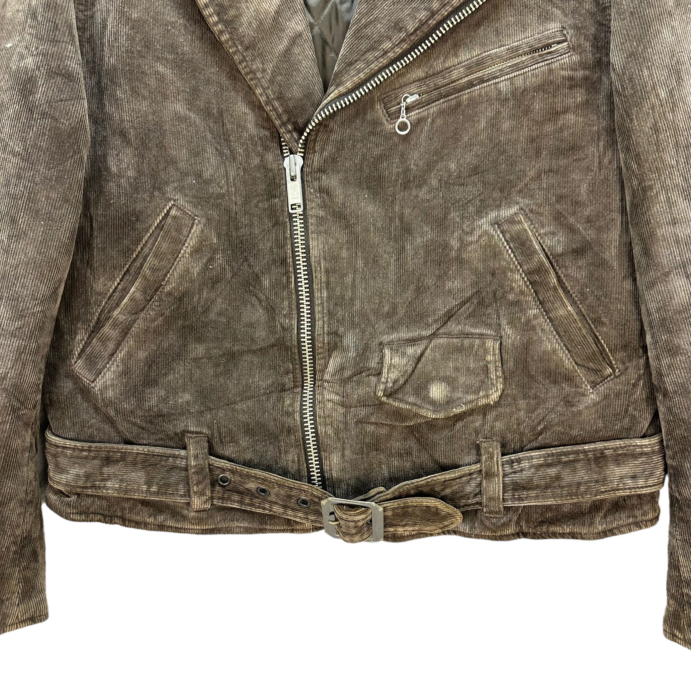 Journal Standard RARE DOUBLE COLLAR BELTED CORDUROY JACKET #8348-005 Size US L / EU 52-54 / 3 - 3 Thumbnail