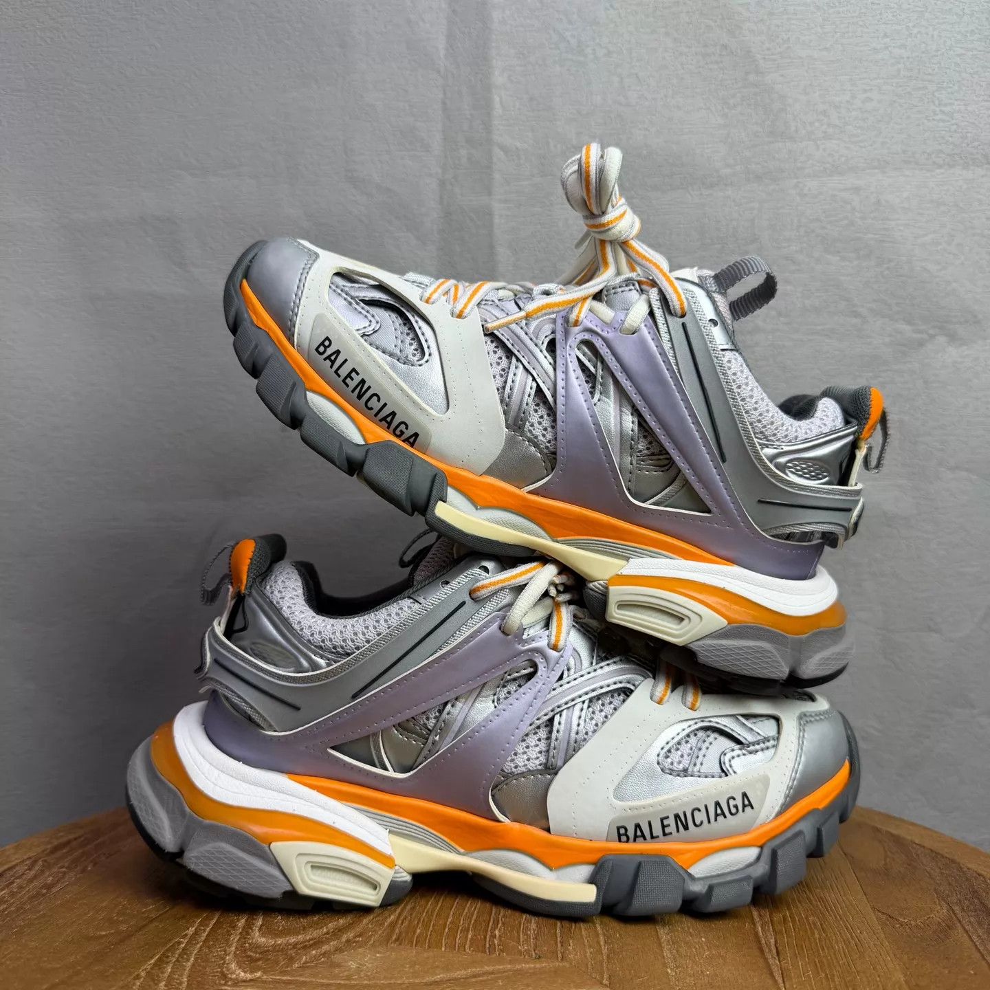 Balenciaga Balenciaga Track 35 GS Purple 98N W2 OG Box No Side Tags Size US 5 / IT 35 - 2 Thumbnail
