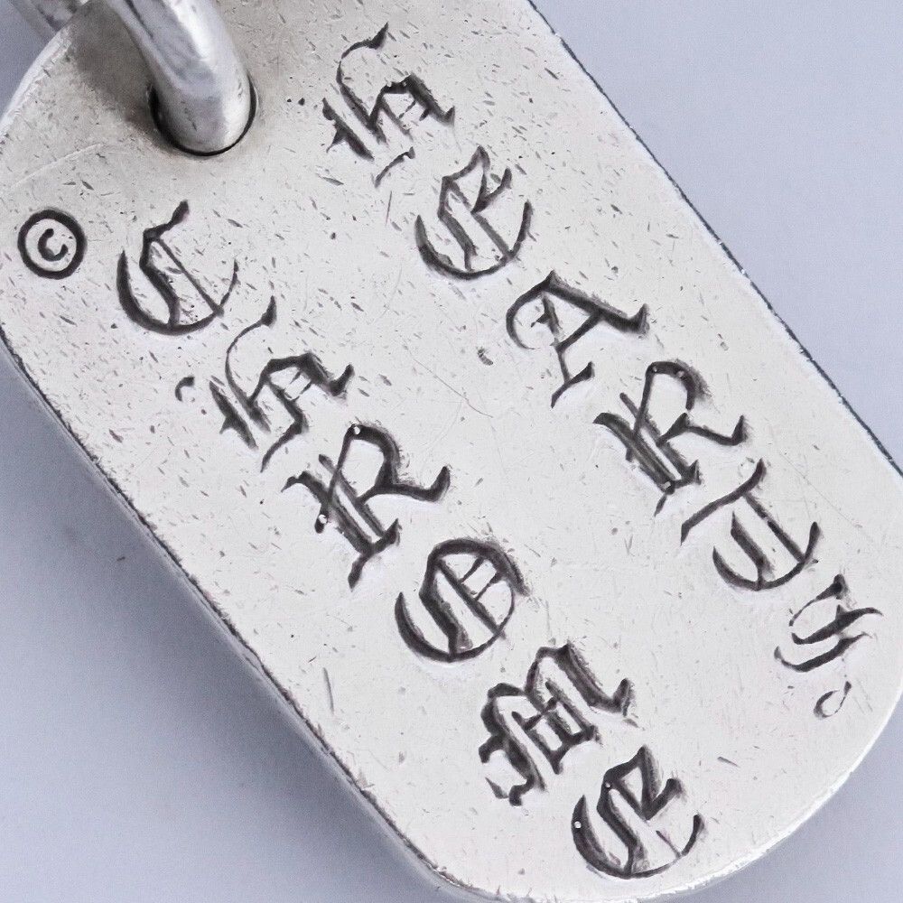 Chrome Hearts Old Chrome Hearts Cemetery raised Dog Tag necklace Size ONE SIZE - 6 Thumbnail
