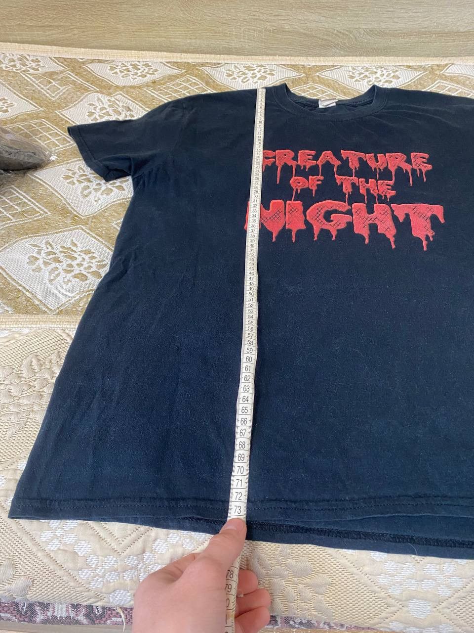 Vintage 🔥 VINTAGE ROCKY HORROR SHOW CREATURE OF THE NIGHT T Shirt Size US XL / EU 56 / 4 - 14 Thumbnail