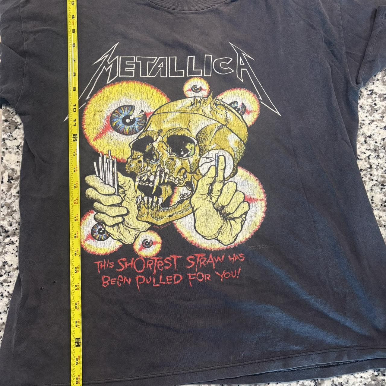 Metallica 1989 Metallica Tee Size US XL / EU 56 / 4 - 7 Thumbnail