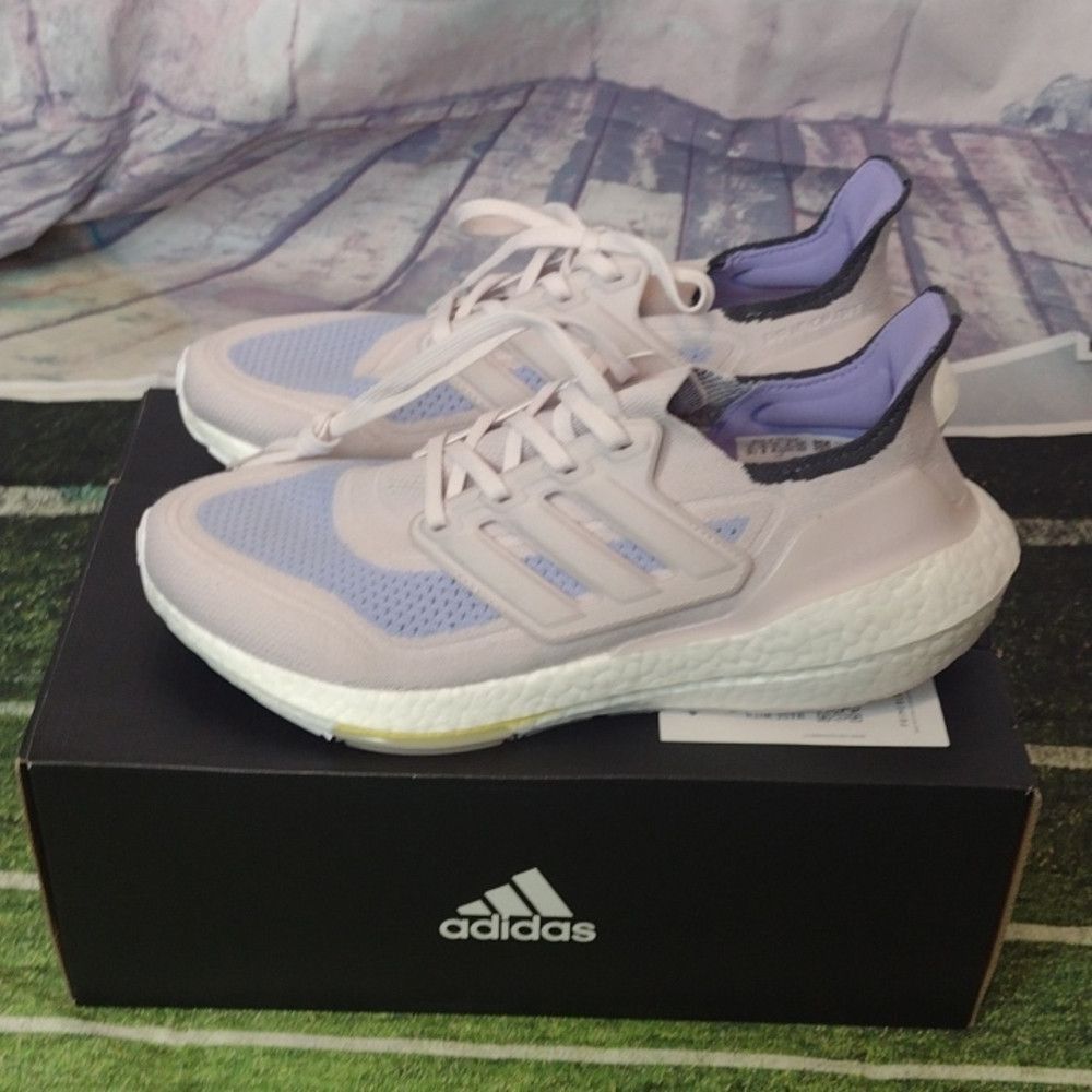 Adidas ADIDAS Ultraboost 21 W lavender running shoes size 9.5 Size US 9.5 / IT 39.5 - 4 Thumbnail