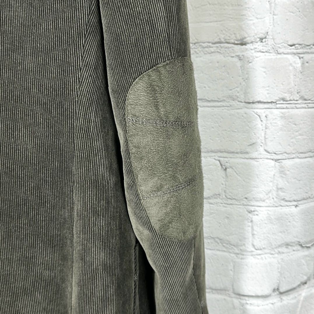 Vintage VINTAGE Brown Corduroy Western Jacket Blazer Mens 46B Rockabilly Cowboy Elbow Patches Sport Coat Size 46R - 4 Thumbnail
