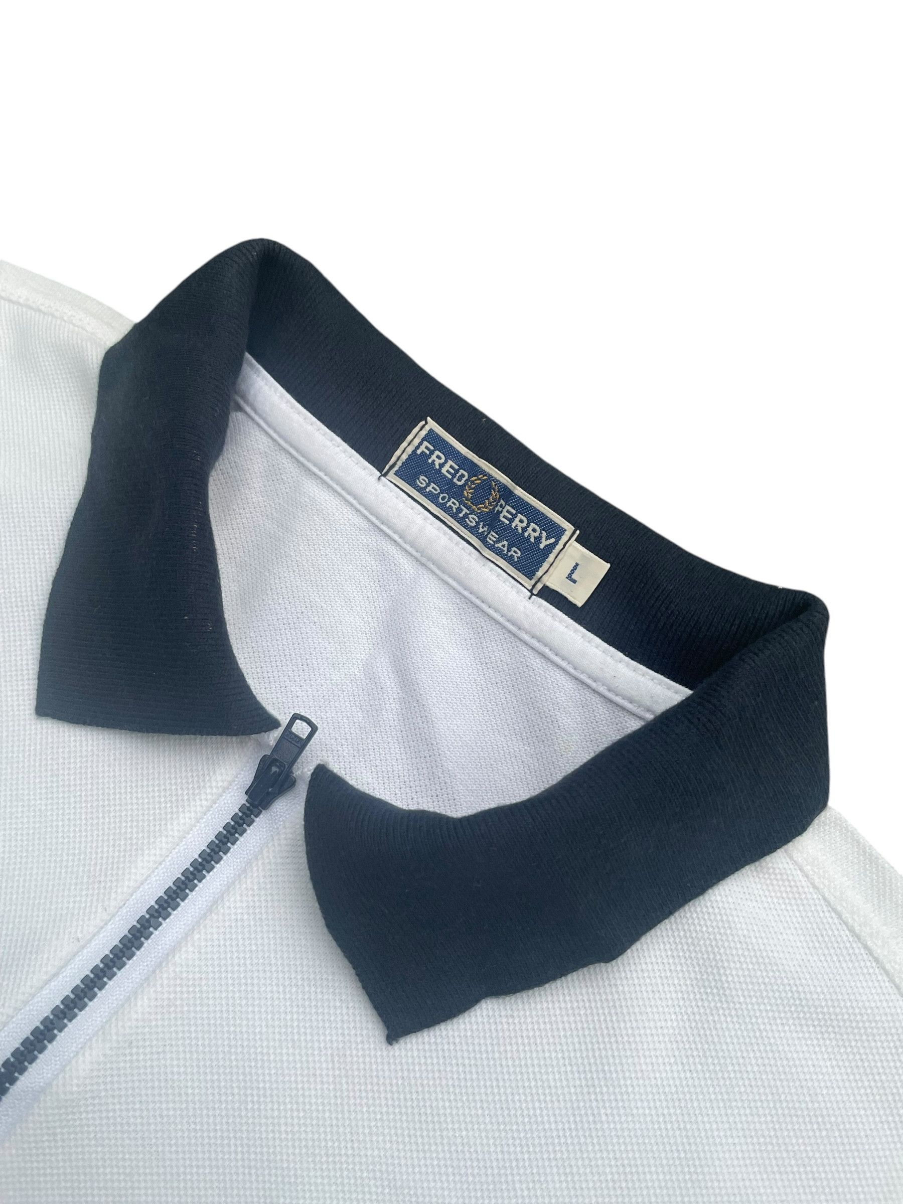 Fred Perry Vintage Fred Perry Half Zipper Polo Size US L / EU 52-54 / 3 - 4 Thumbnail