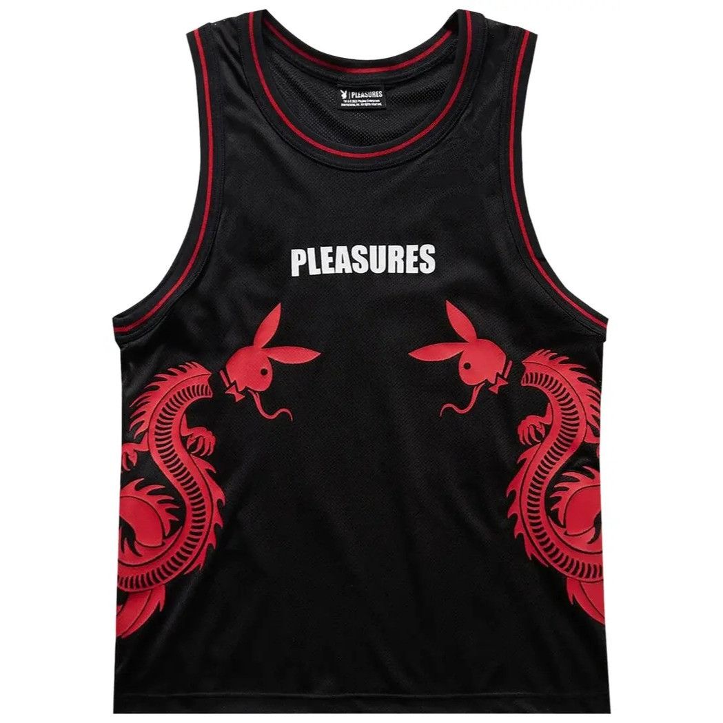Pleasures NEW PLEASURES x PLAYBOY TRIALS JERSEY SHIRT SZ LARGE Size US L / EU 52-54 / 3 - 2 Thumbnail