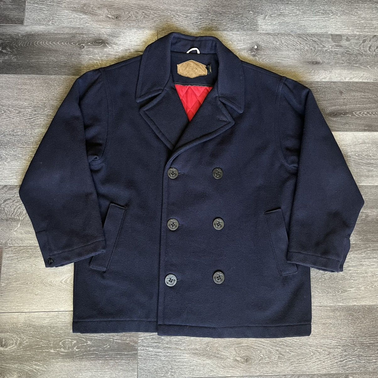 Vintage × Woolrich Woolen Mills Vintage Woolrich Woolen Mills Thermolite Double Breast Coat Size US M / EU 48-50 / 2 - 1 Thumbnail