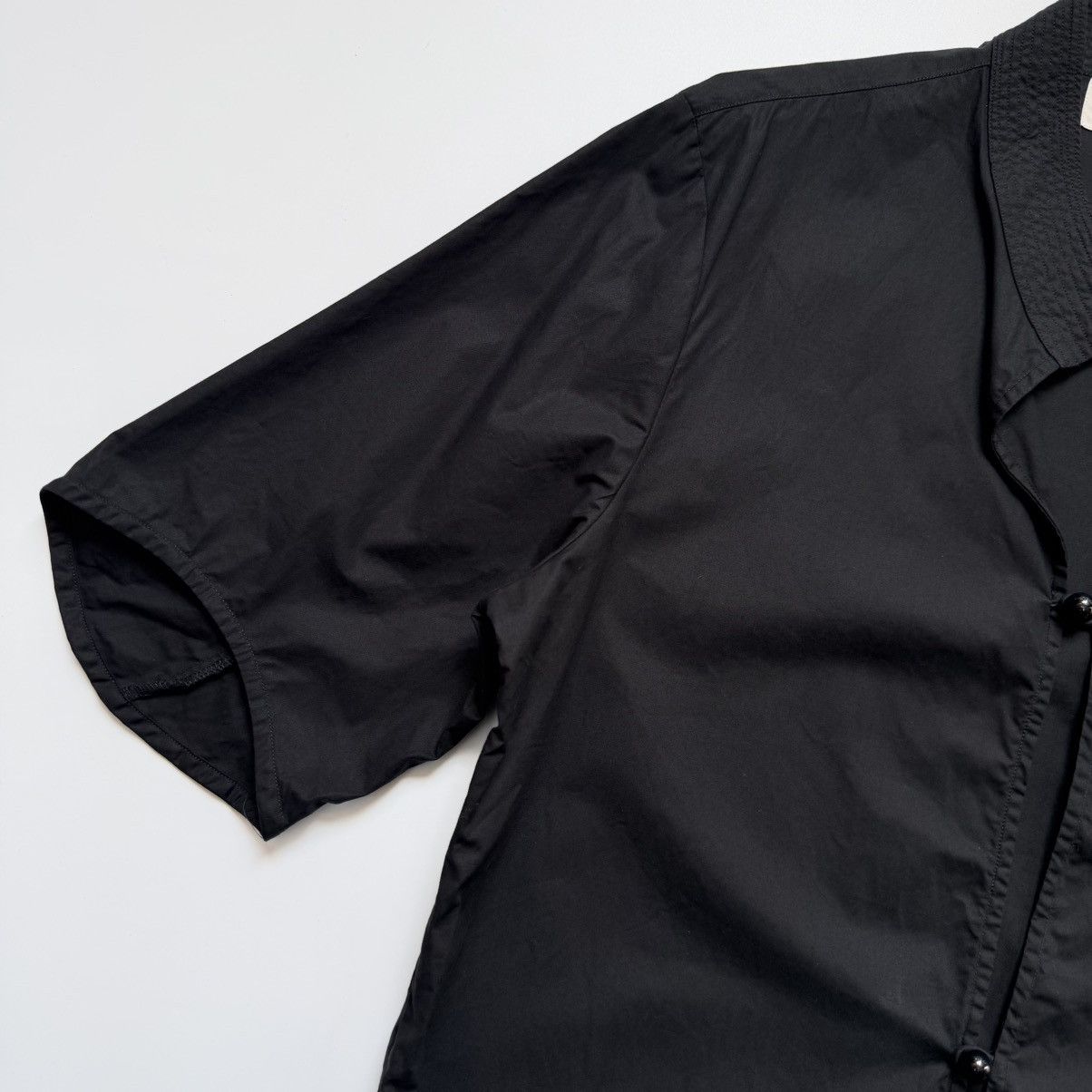 Emporio Armani 2000s Emporio Armani Mandarin Shirt Size US M / EU 48-50 / 2 - 2 Thumbnail