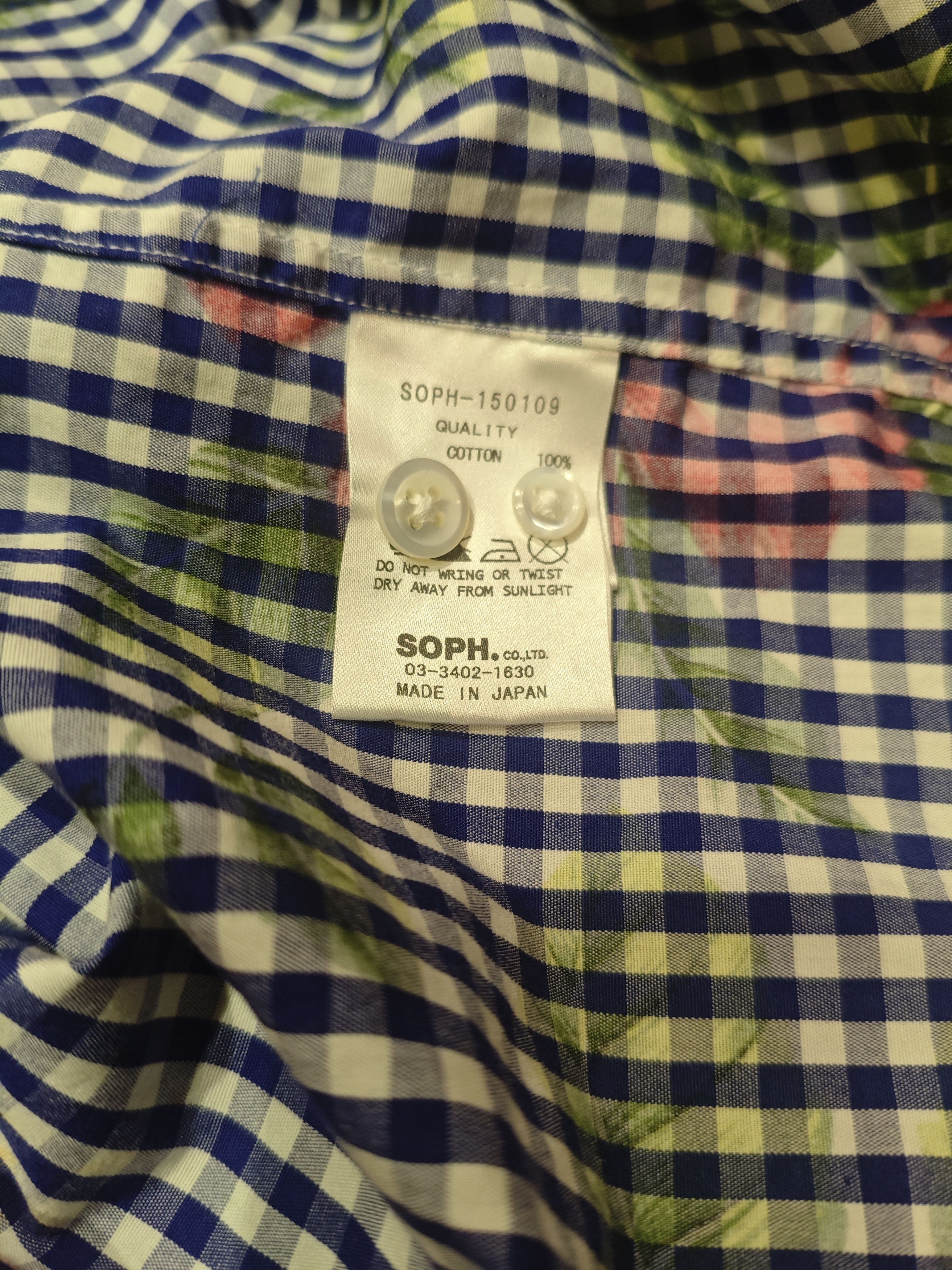 Sophnet. Sophnet. shortsleeves shirt SOPH 150109 size 2 Size US M / EU 48-50 / 2 - 5 Thumbnail