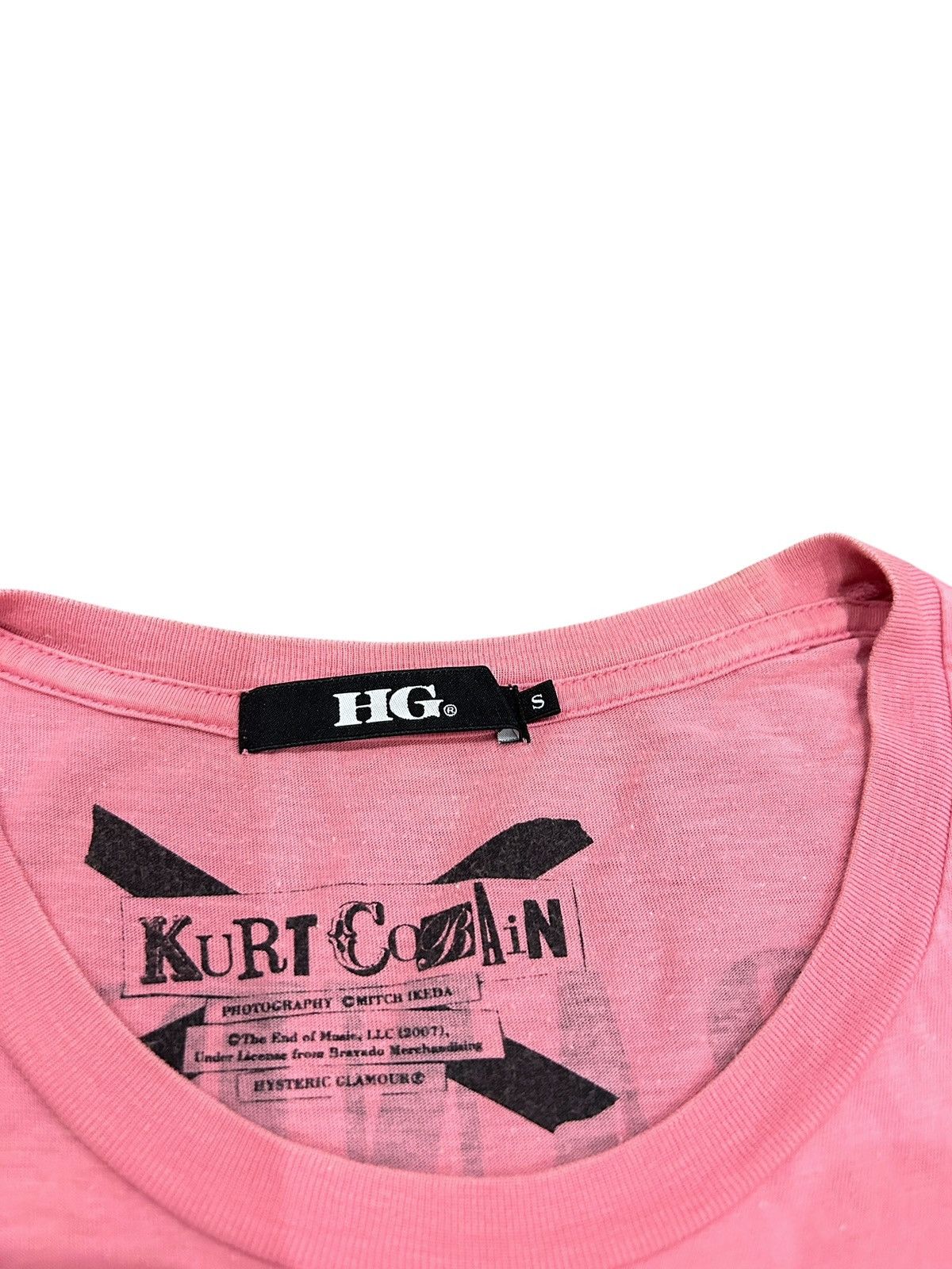 Hysteric Glamour Hysteric Glamour Kurt Cobain Pink Tee Grandma Take me home Size US S / EU 44-46 / 1 - 5 Thumbnail