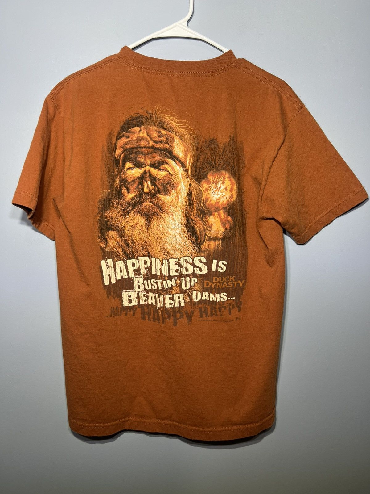 Alstyle Alstyle T-SHIRT - PHIL "Happiness Is Bustin’…" DUCK DYNASTY Size US M / EU 48-50 / 2 - 5 Thumbnail