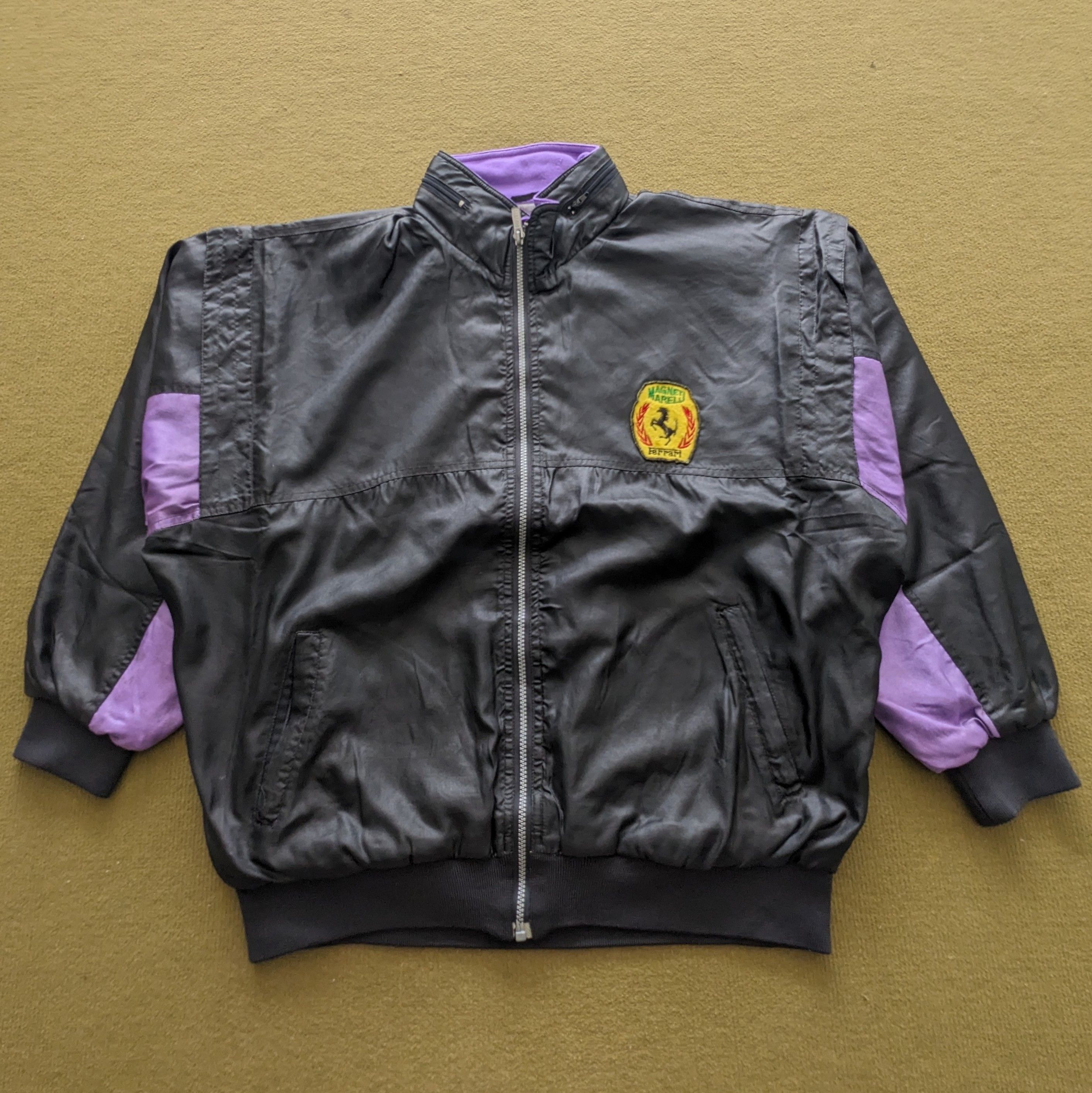 Ferrari Vintage FERRARI Luxury Car Brand Bomber Jacket Size US XXL / EU 58 / 5 - 1 Thumbnail