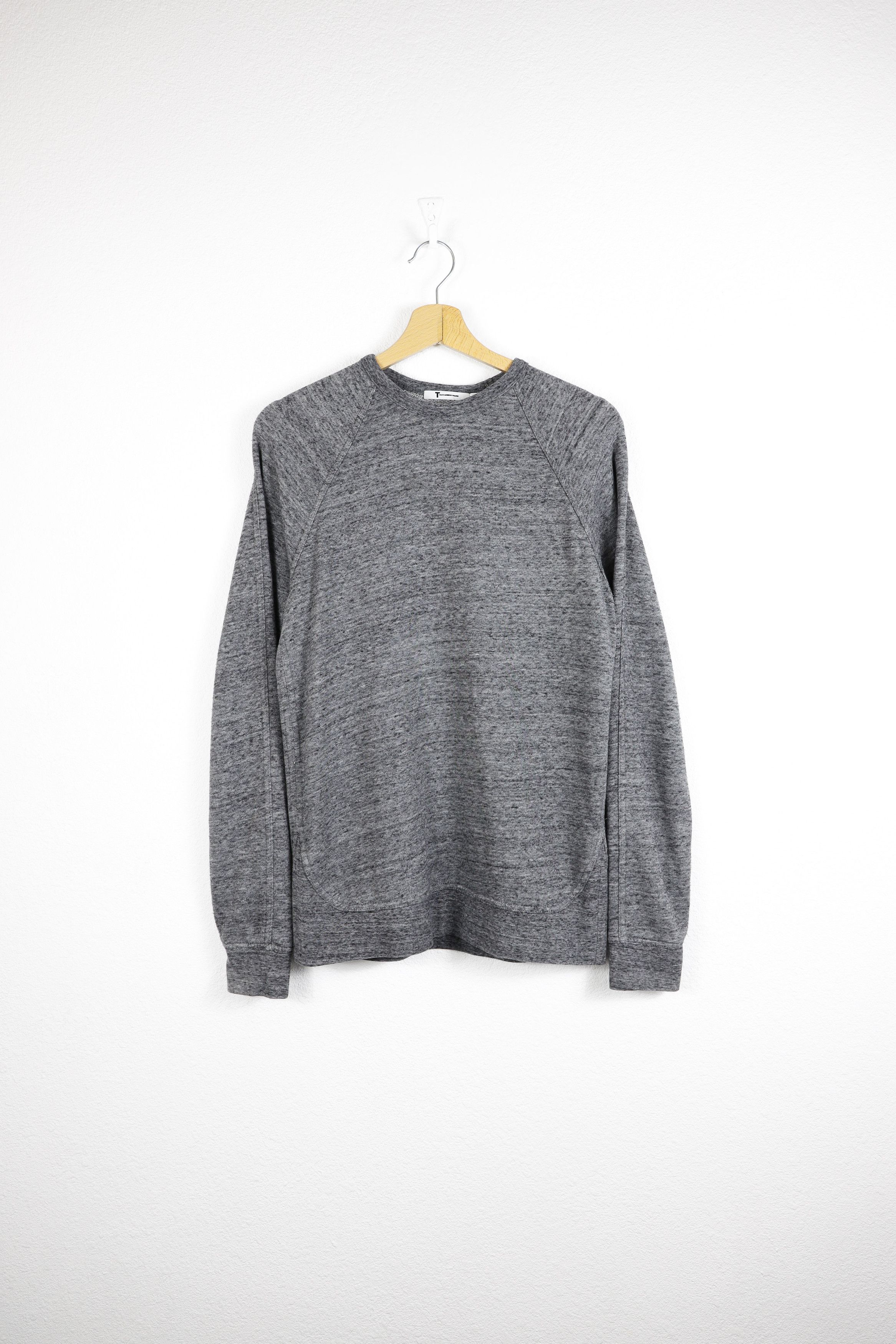 Alexander Wang × T by Alexander Wang Alexander Wang T Melange Gray Sweatshirt Avant Garde Size US S / EU 44-46 / 1 - 1 Thumbnail