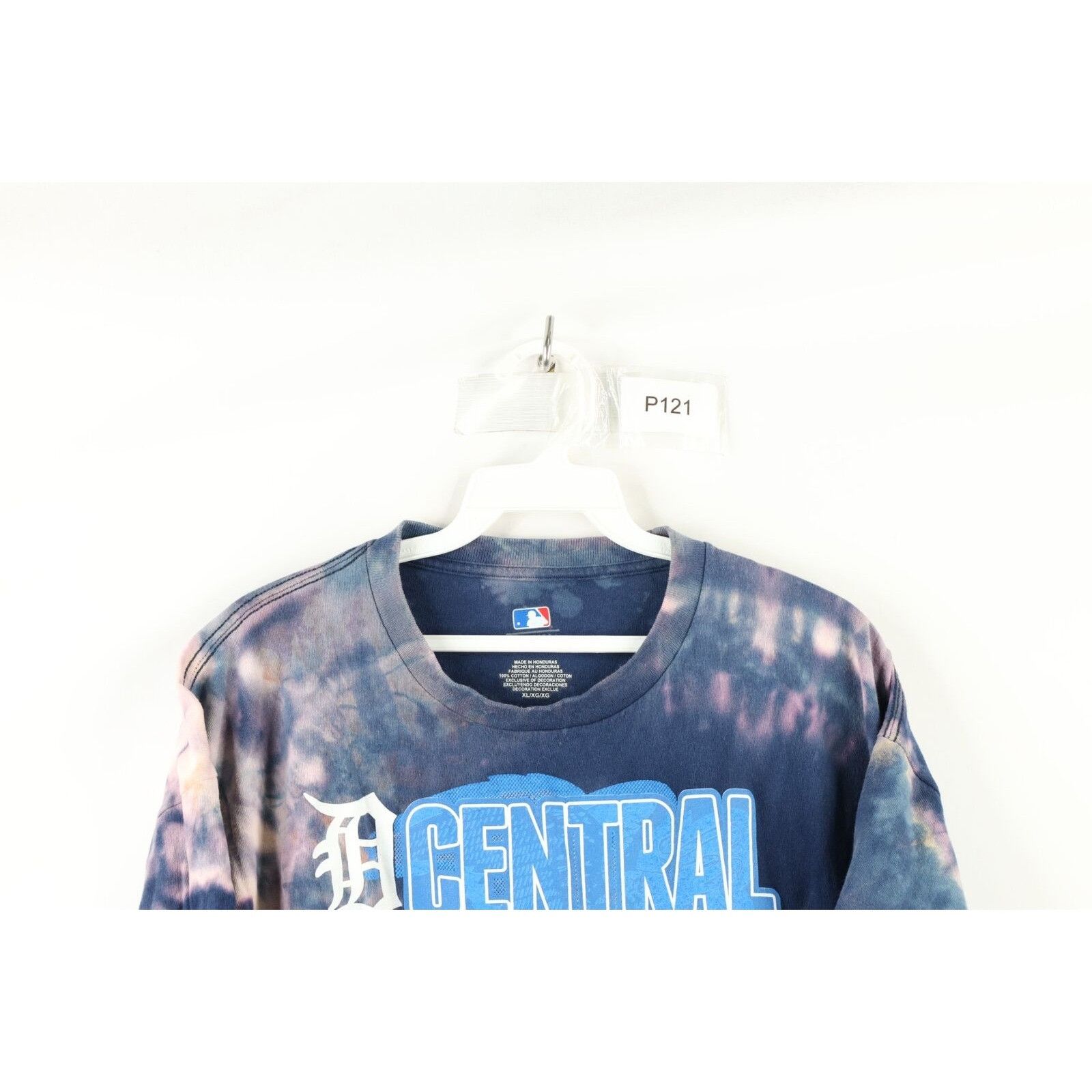 Vintage MLB Acid Wash Spell Out Detroit Tigers Baseball T-Shirt Size US XL / EU 56 / 4 - 2 Thumbnail