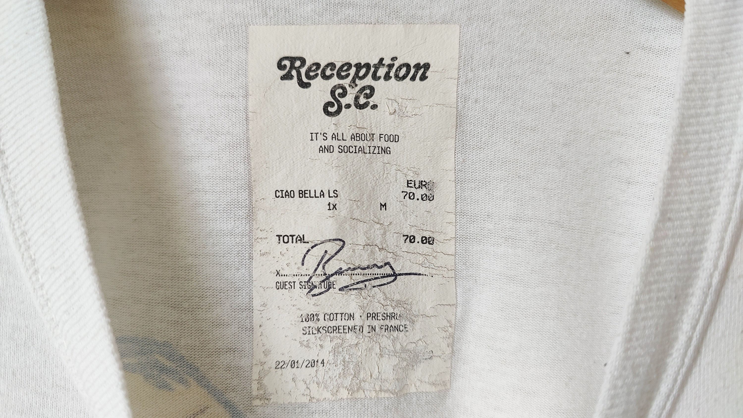 Other Reception S.C. Ciao Bella Italy Longsleeve Size US M / EU 48-50 / 2 - 5 Thumbnail