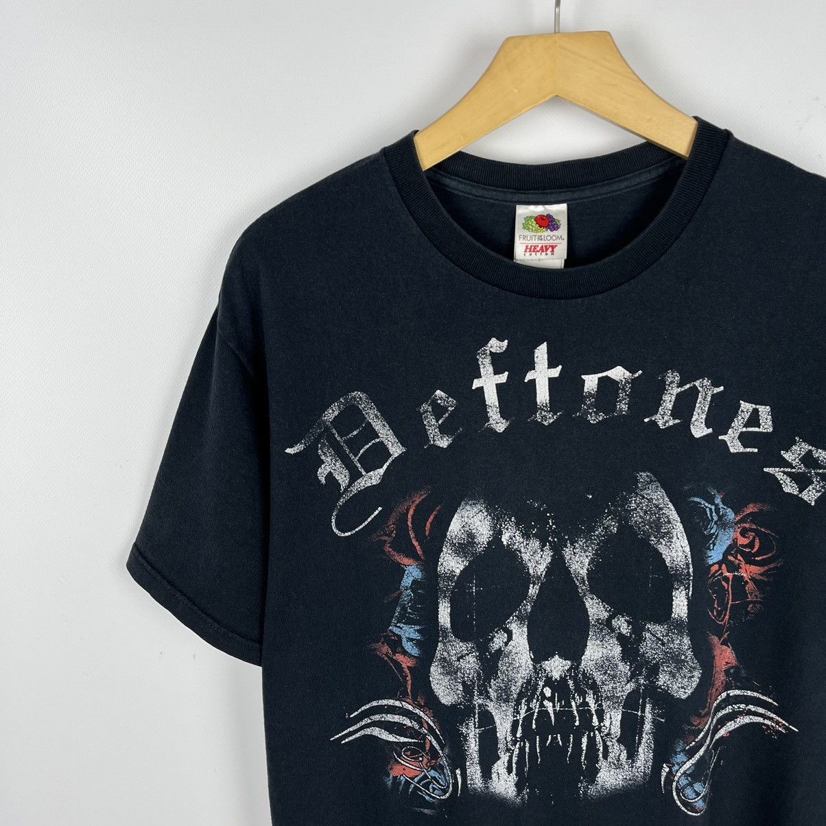 Band Tees Vintage Deftones rare nu metal rock band tee 2000’s Size US L / EU 52-54 / 3 - 5 Thumbnail
