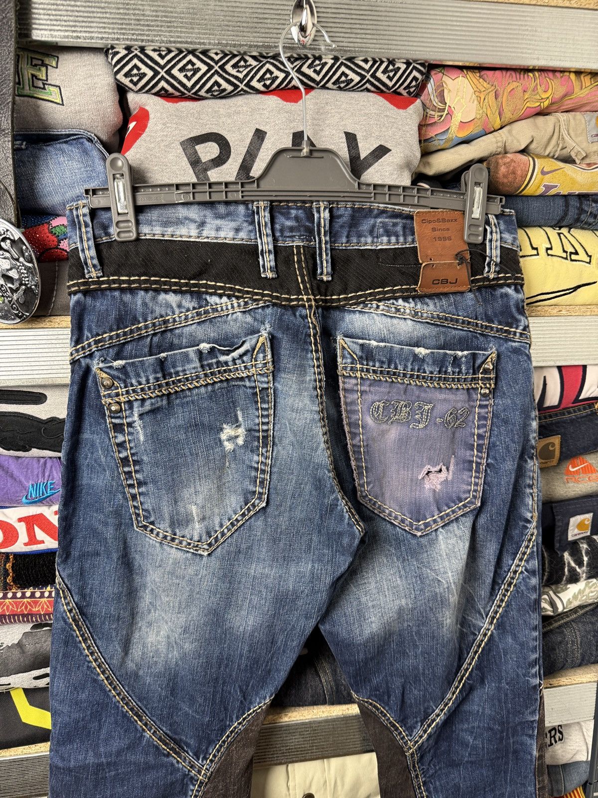 If Six Was Nine Vintage y2k Kapital style patchwork jeans avant garde Y2k Size US 32 / EU 48 - 9 Thumbnail