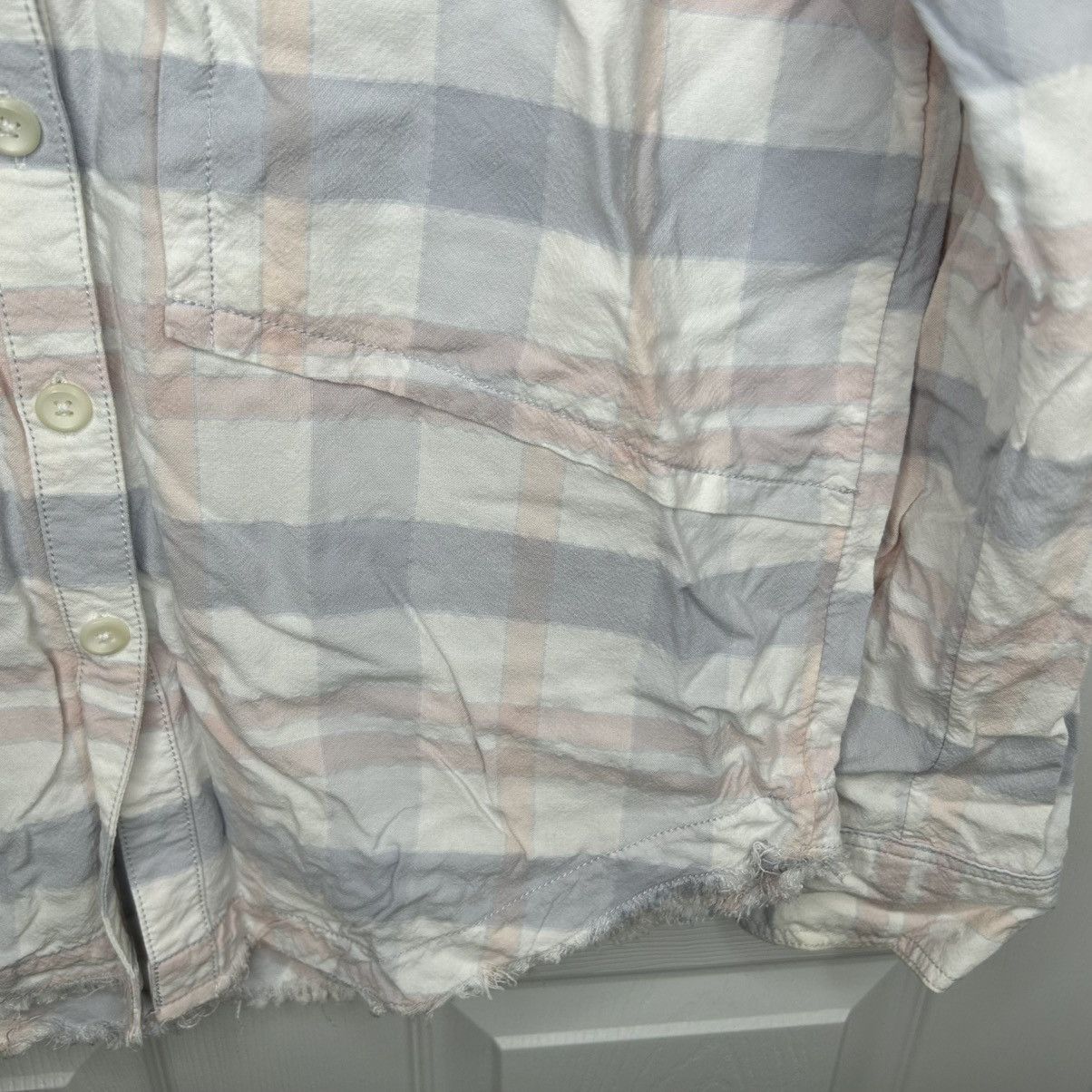 Free People Free People Loveland Plaid Shirt Size XS Size XS / US 0-2 / IT 36-38 - 8 Thumbnail