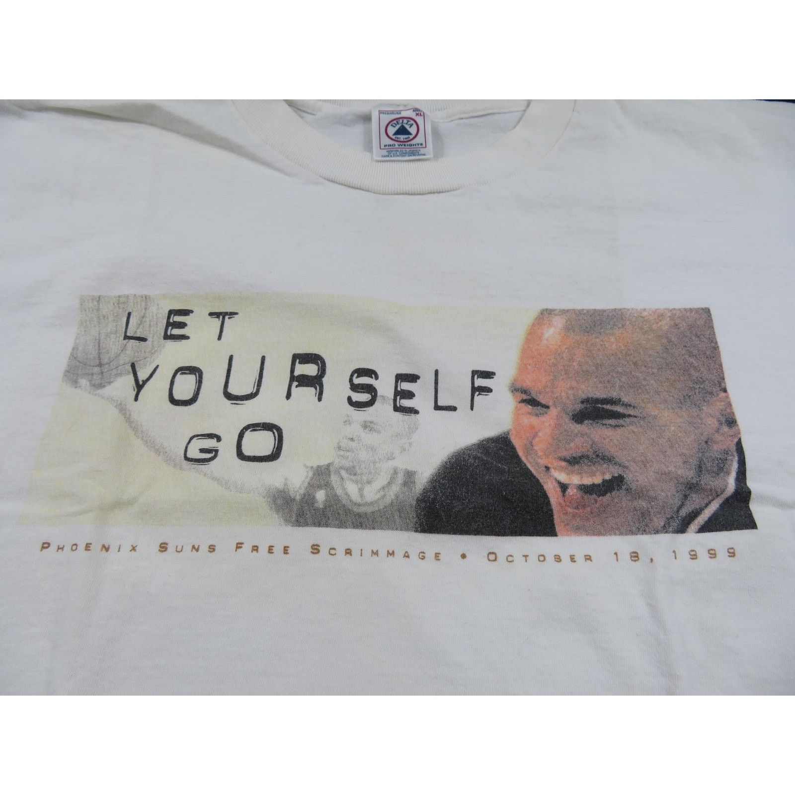 Delta Jason Kidd Phoenix Suns 1999 T-Shirt, Double-Sided, White XL Size US XL / EU 56 / 4 - 2 Thumbnail