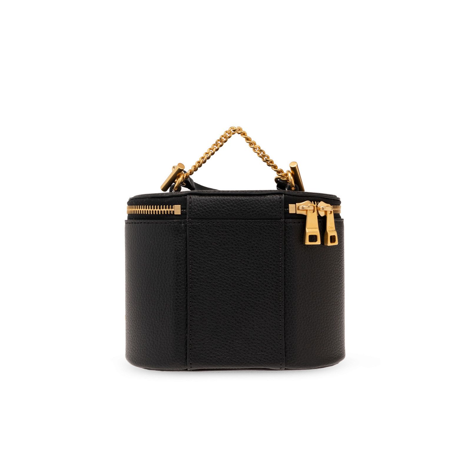 Chloe Chloe Bucket Black Grained Leather Shoulder Bag New & Authen Size ONE SIZE - 2 Thumbnail