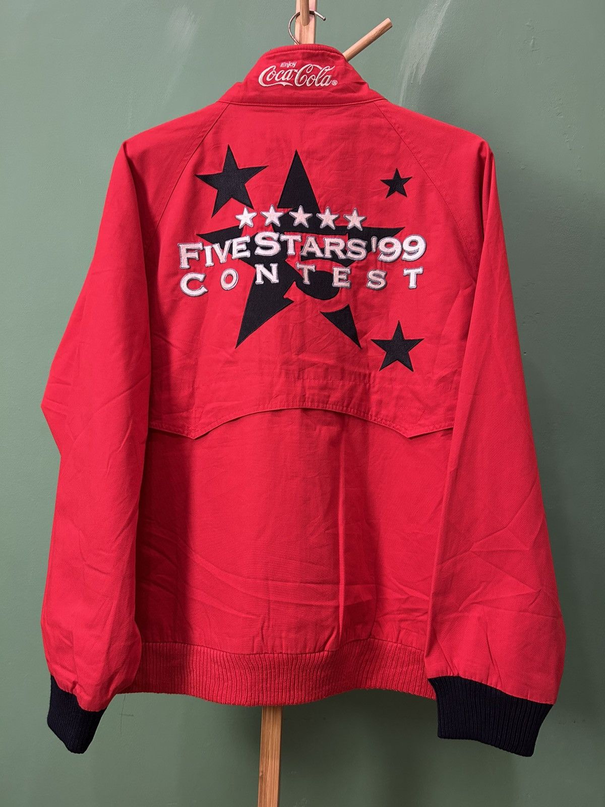 Coca Cola Coca Cola Five Stars 1999 Contest Vintage Jacket Size US XL / EU 56 / 4 - 2 Thumbnail