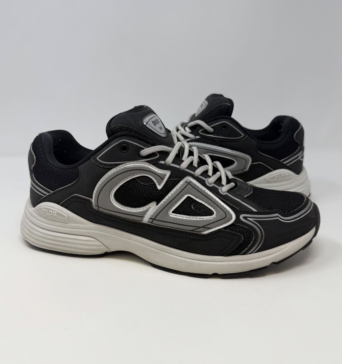 Dior Dior B30 Sneaker Black/White Size US 9 / EU 42 - 1 Thumbnail