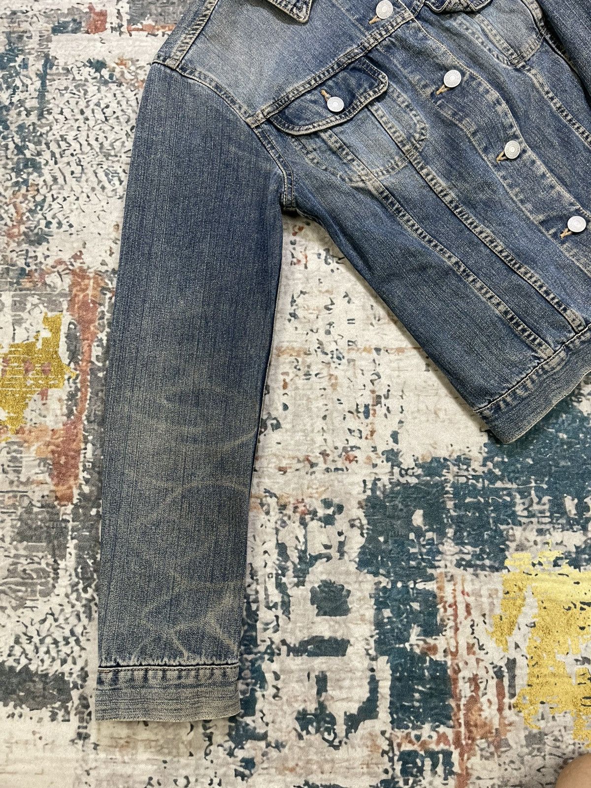Sisley Sisley Trucker Denim Jacket Size XS / US 0-2 / IT 36-38 - 4 Thumbnail
