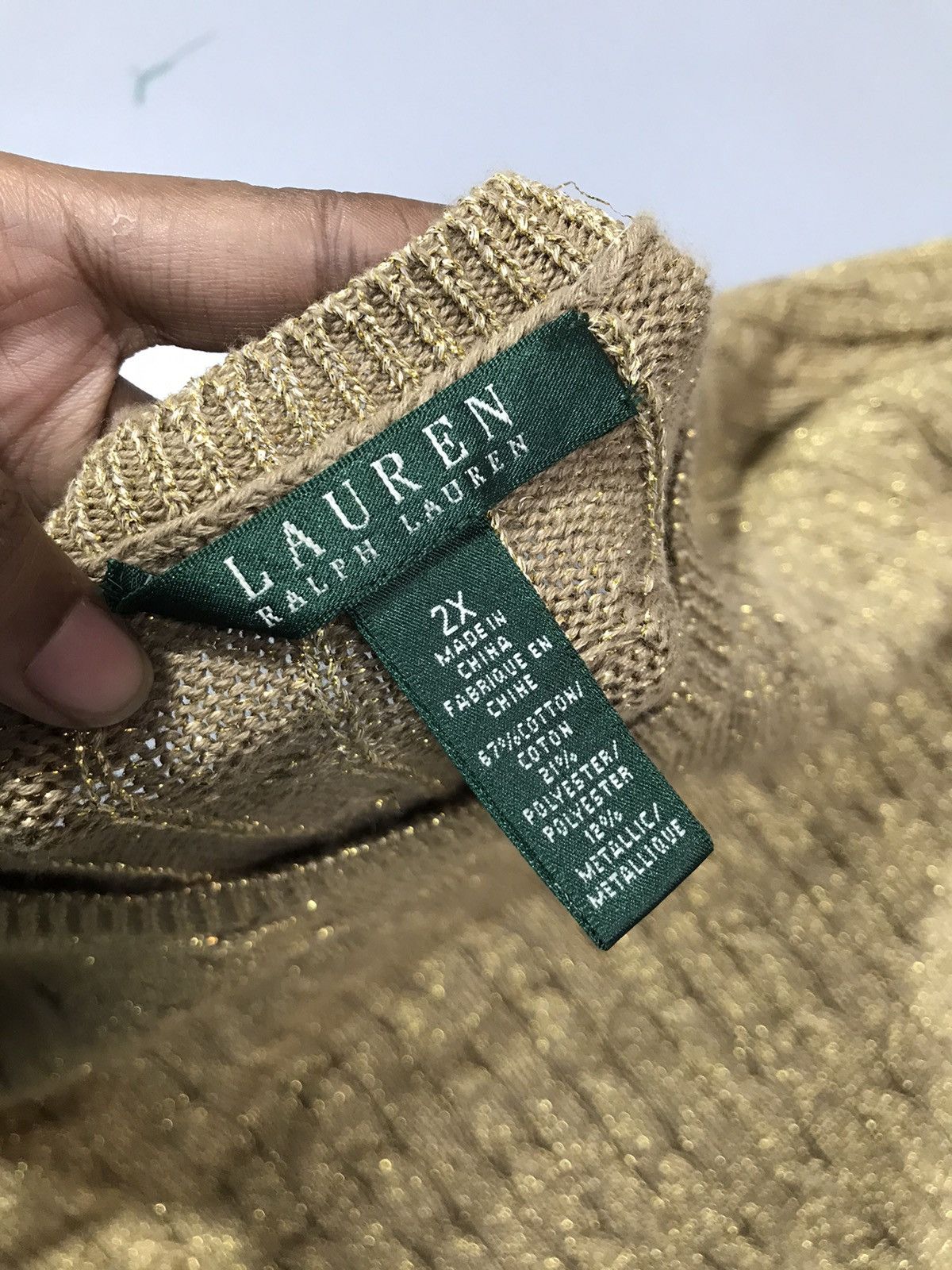 Polo Ralph Lauren Vintage polo Ralph Lauren knit sweater Size US M / EU 48-50 / 2 - 5 Thumbnail