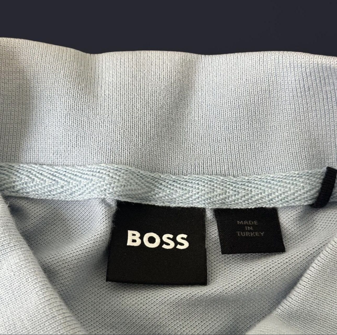 Hugo Boss Hugo Boss baby blue polo Size US XL / EU 56 / 4 - 2 Thumbnail