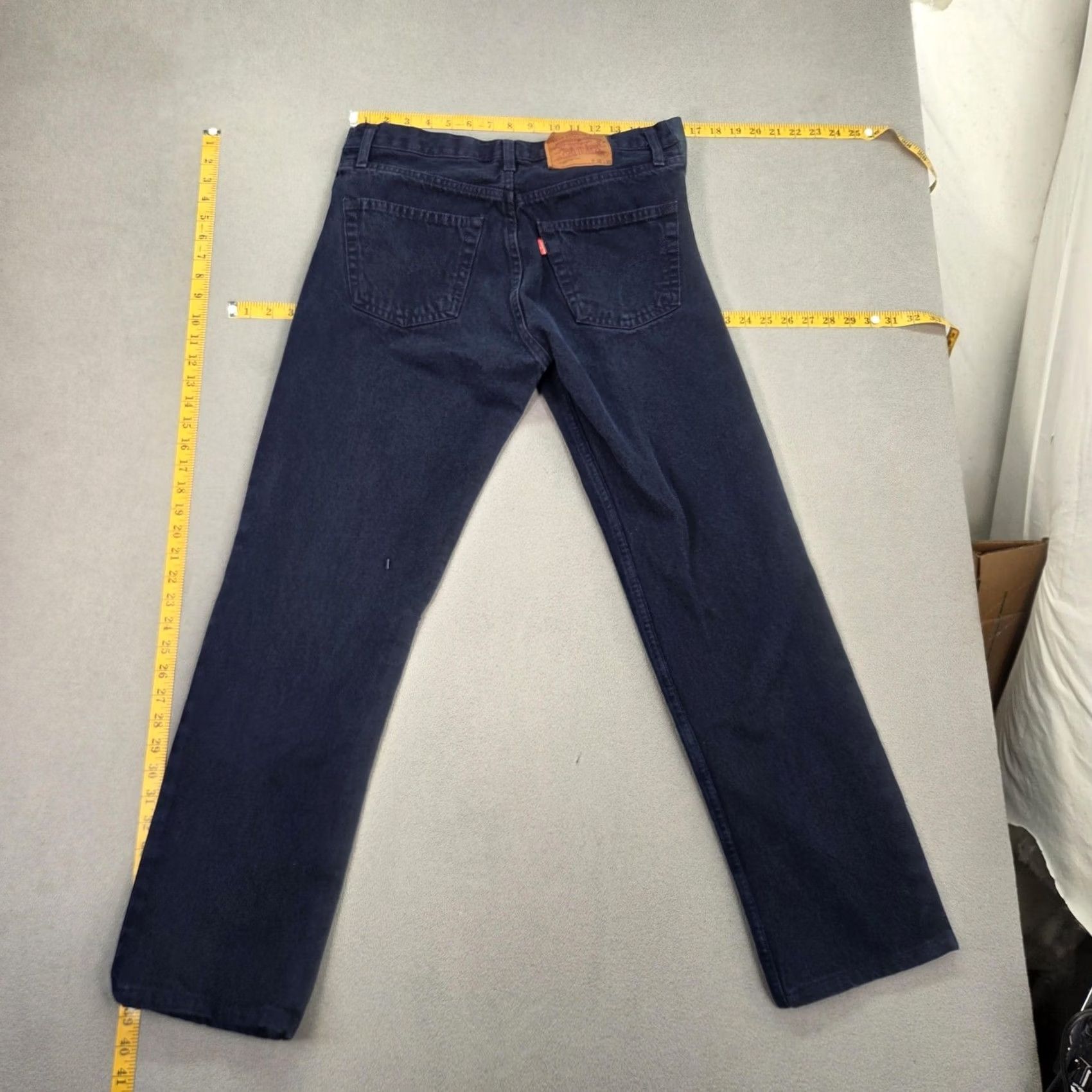 Levi's VINTAGE Levi's 501 Jeans Mens Blue Straight Button Fly 32x30 United States 90s Jeans Mens 501 Vintage Levi's 501 Womens Boys Girls Size US 32 / EU 48 - 7 Thumbnail
