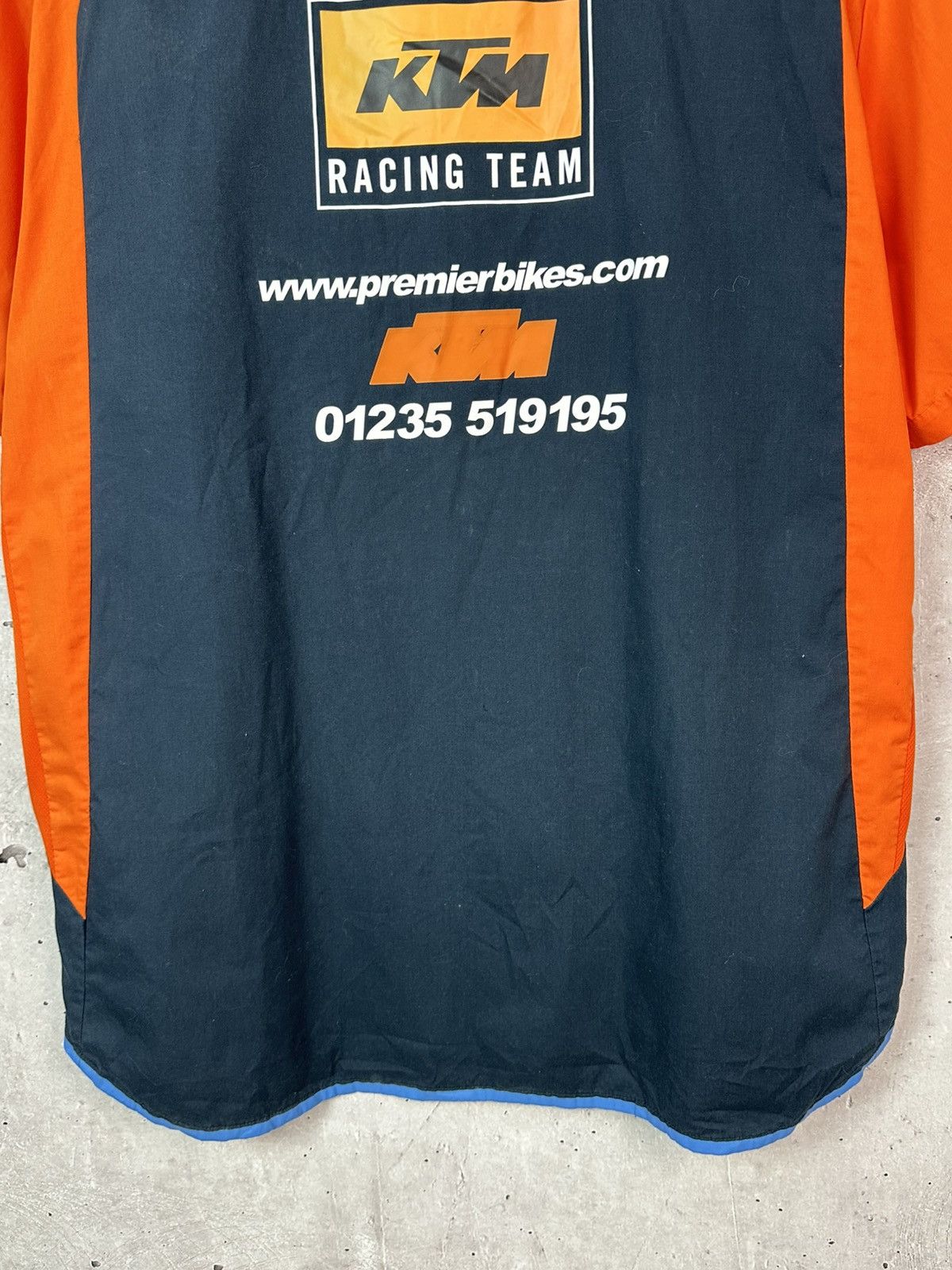 Other Vintage KTM Racing Team Short Sleeve Orange-Blue Shirt Size US XXL / EU 58 / 5 - 14 Thumbnail