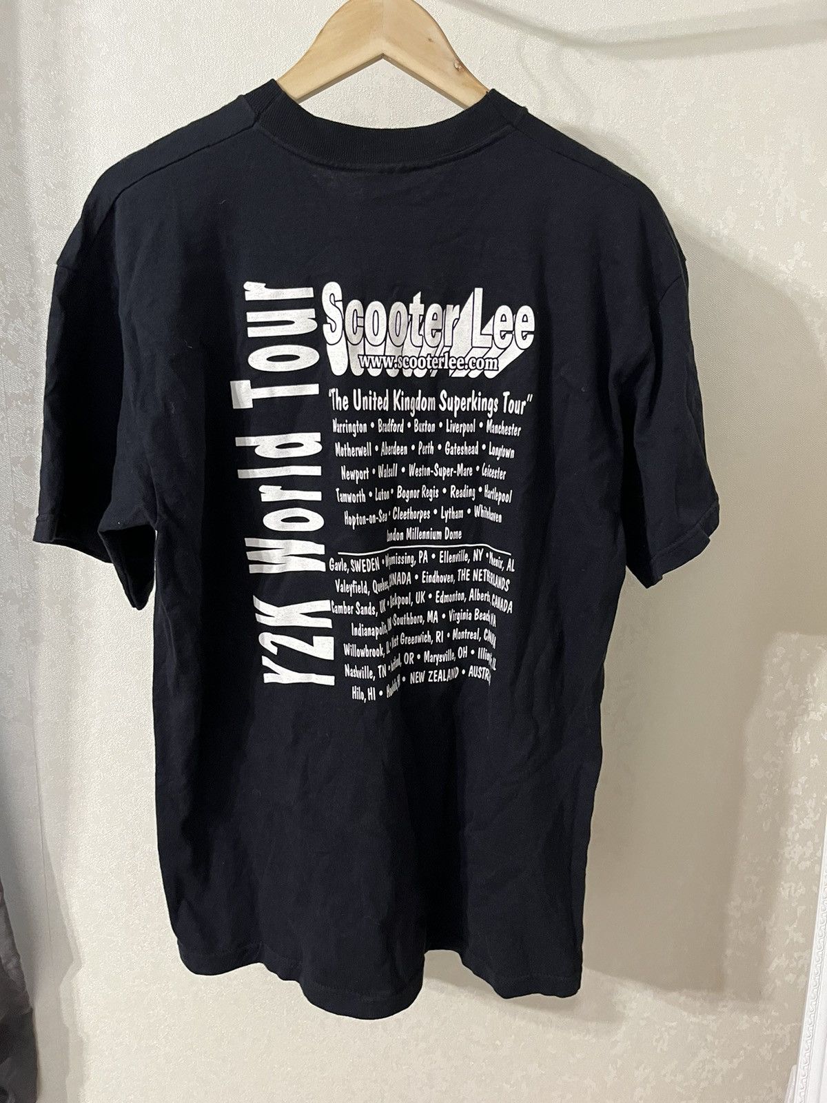 Other Scooter Lee x2 Vintage 90s T Shirts Signed Size US L / EU 52-54 / 3 - 4 Thumbnail