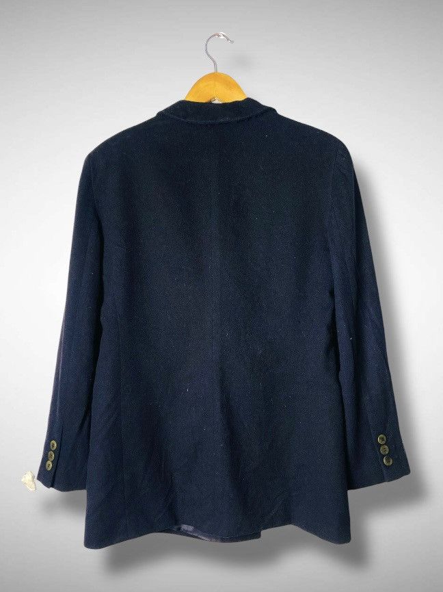 Giorgio Armani Vintage Giorgio Armani Double Breasted Wool Blend Blazer Size US L / EU 52-54 / 3 - 2 Thumbnail