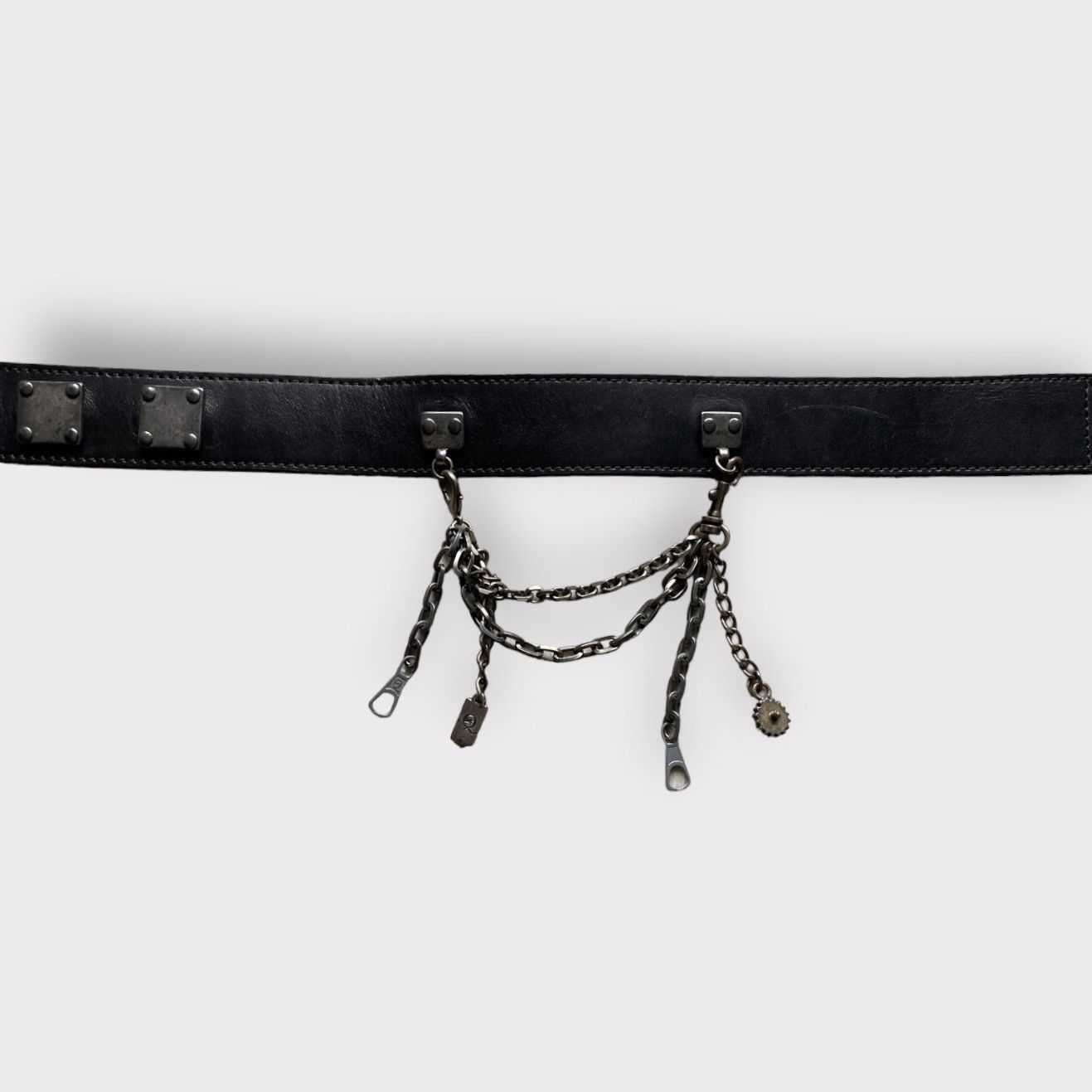 Alexander McQueen Alexander McQueen Double Buckle Chains Belt Size ONE SIZE - 3 Thumbnail