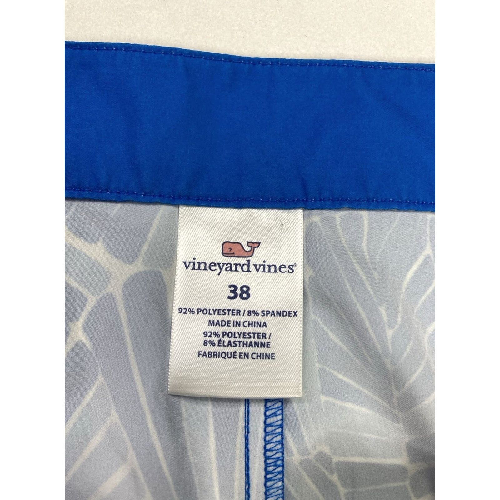 Vineyard Vines Vineyard Vines Swim Board Shorts Men 38 Blue Bottoms Regular Blue Beach Logo - Mens Size US 38 / EU 54 - 5 Thumbnail