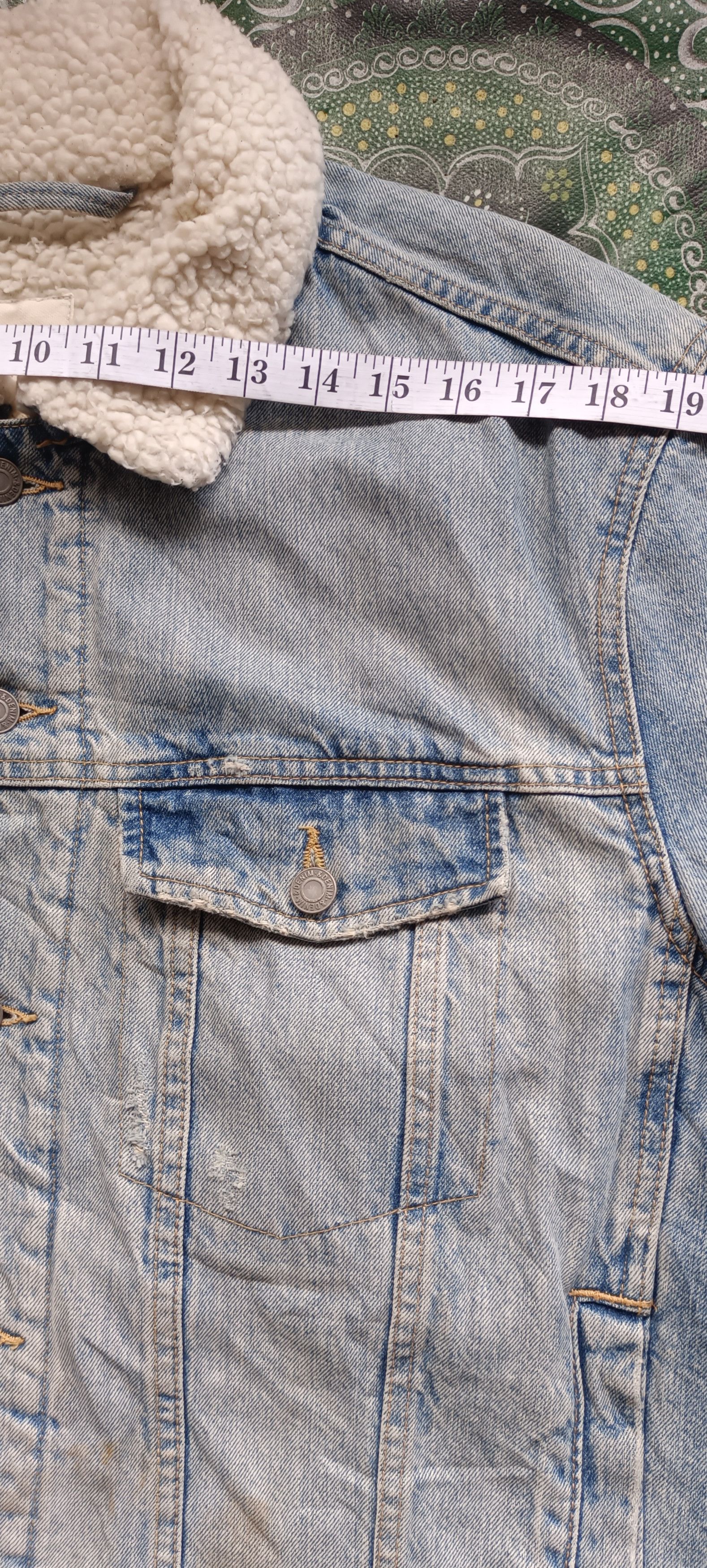 H&M H&M Sherpa Lined Denim Jacket Size US L / EU 52-54 / 3 - 14 Thumbnail