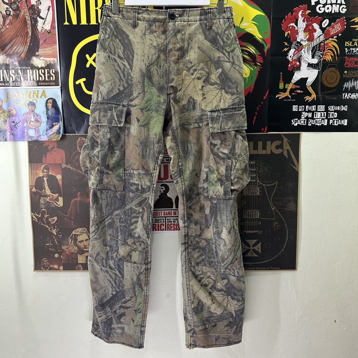 image of Vintage Camouflage Advantage Timber Double Knee Hunting Pant, Men's (Size 28)