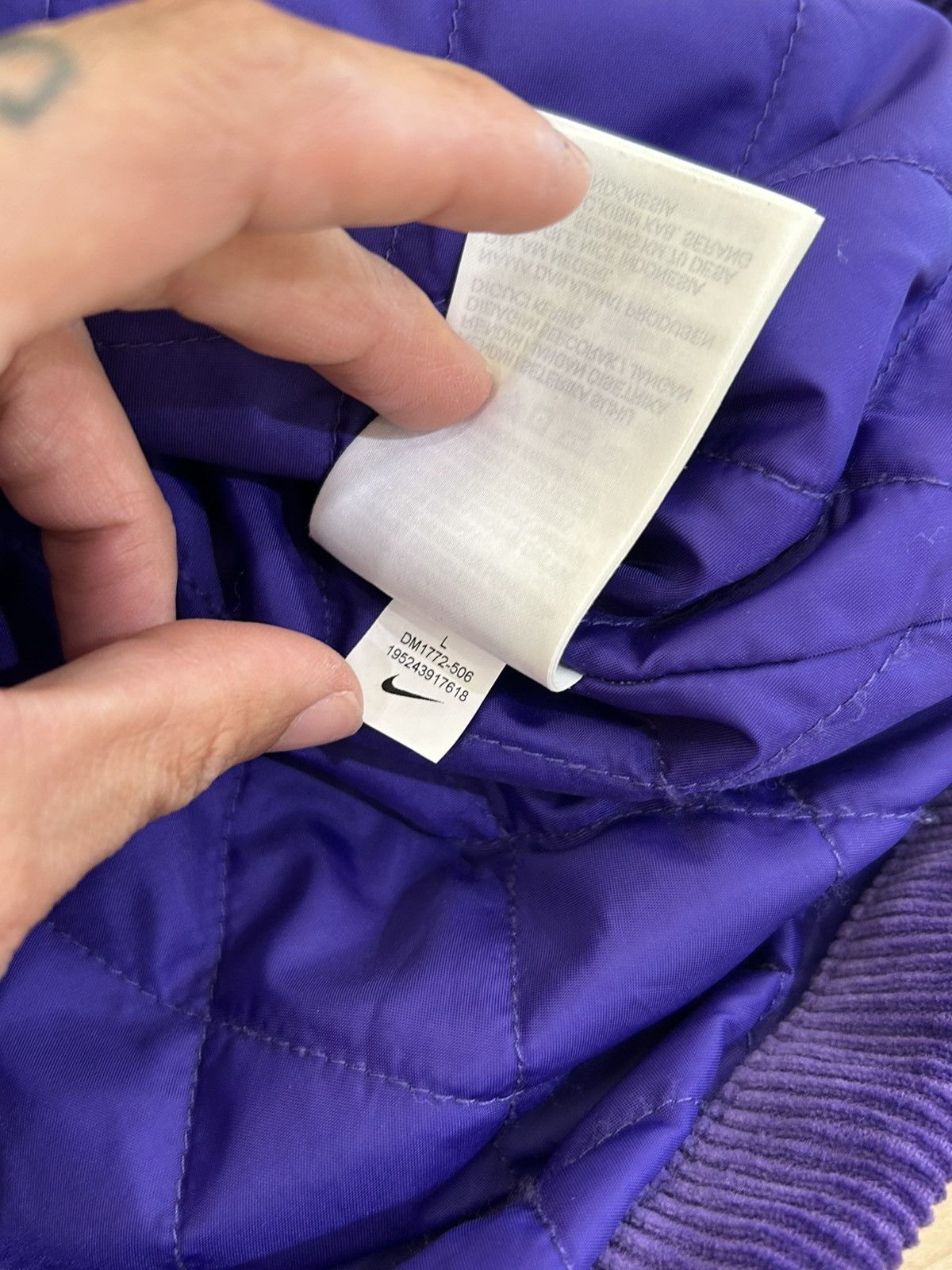 Nike × Supreme Supreme x Nike Corduroy Jacket Size US L / EU 52-54 / 3 - 9 Thumbnail