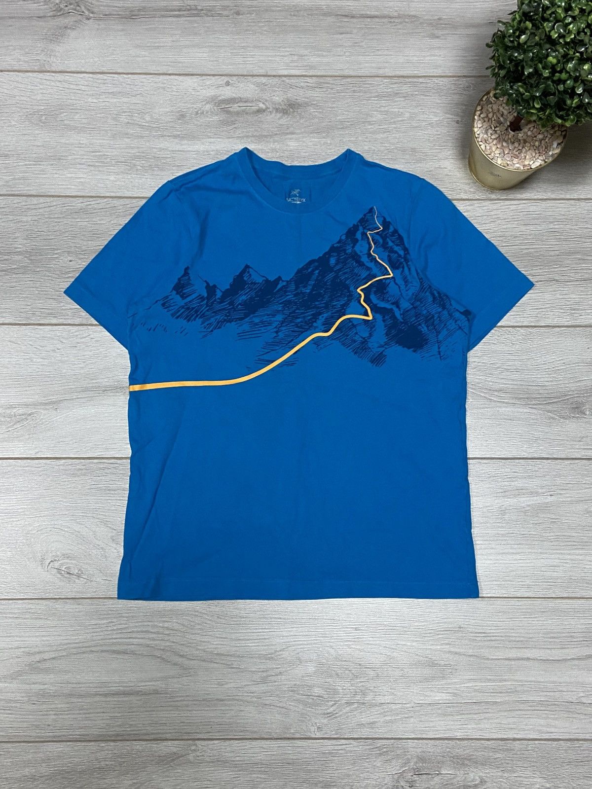 Arc'teryx Arcteryx vintage road to mountains bird logo t-shirt Size US S / EU 44-46 / 1 - 1 Thumbnail