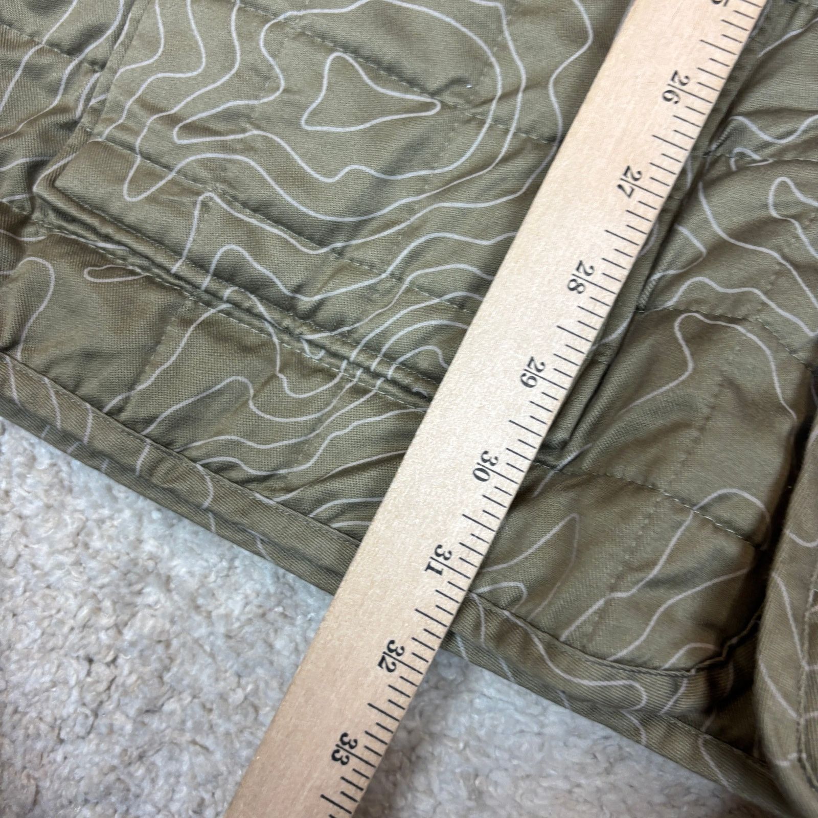 Alex Crane Alex Crane Quilted Kite Jacket Tank Maps Men's XL Military Size US XL / EU 56 / 4 - 6 Thumbnail