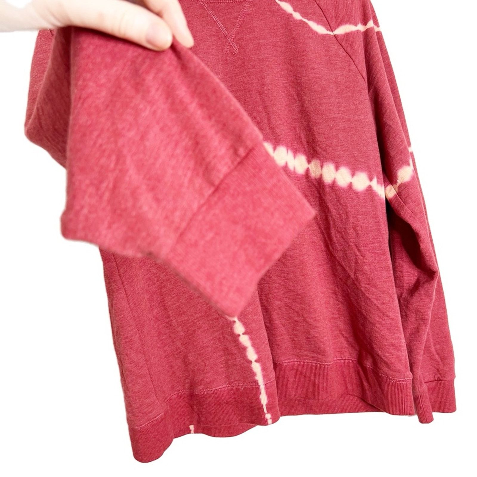 Sonoma Sonoma Women’s Red Crewneck Knit Sweater Pullover Size L / US 10 / IT 46 - 13 Thumbnail