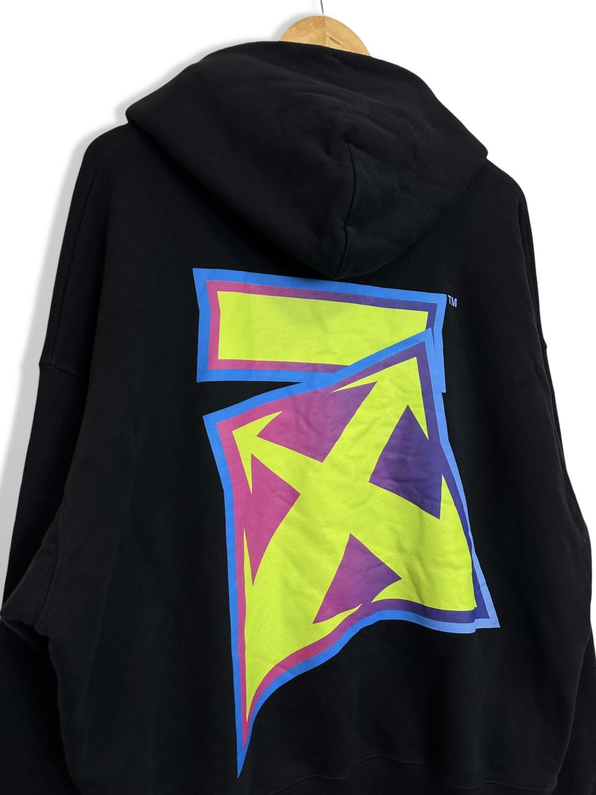 Off-White Off-White Degrade Thund Skate Hoodie – Size L Size US L / EU 52-54 / 3 - 5 Thumbnail