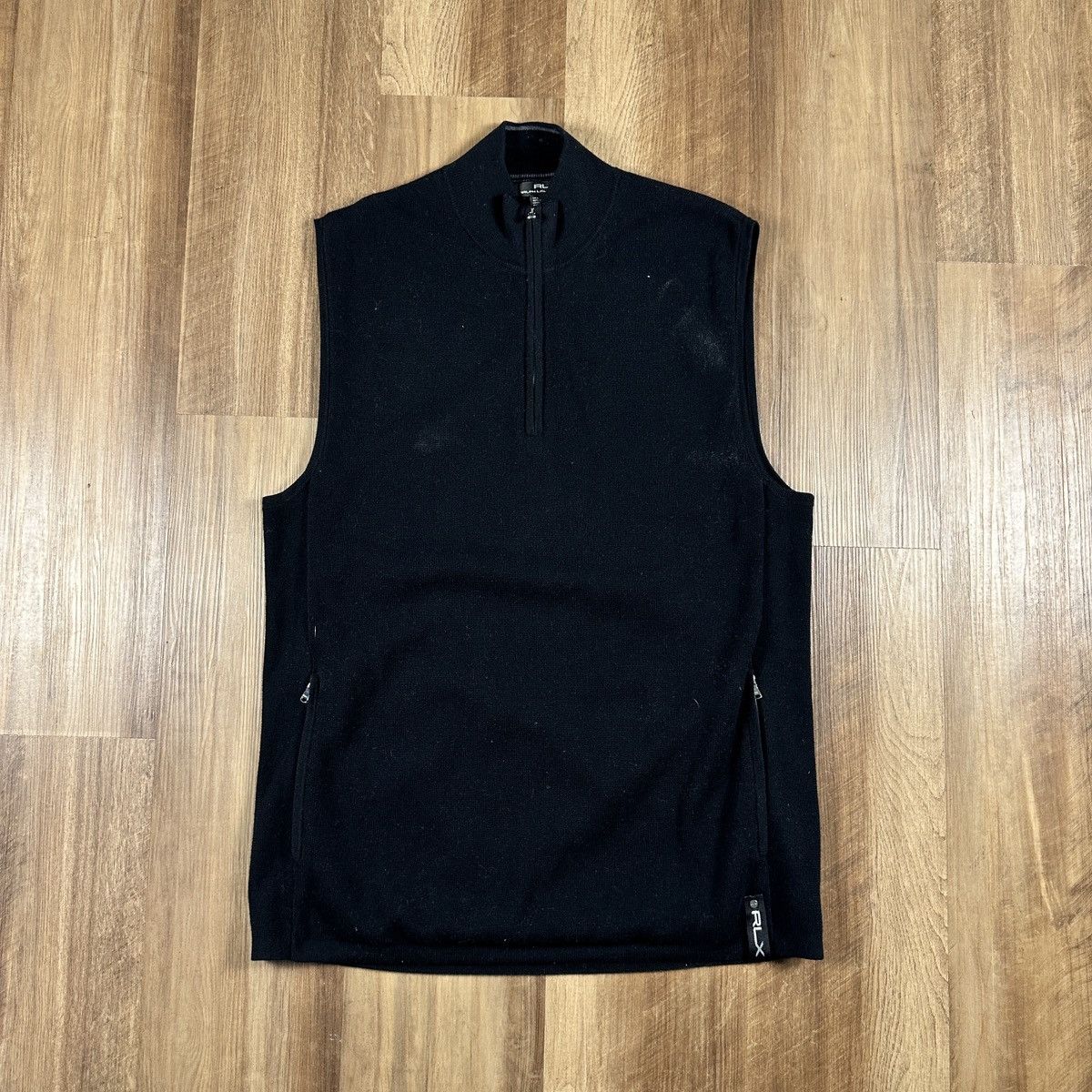 Polo Ralph Lauren × RLX Ralph Lauren RLX Ralph Lauren Golf Quarter Zip Sweater Vest Size M Polo Size US L / EU 52-54 / 3 - 1 Thumbnail