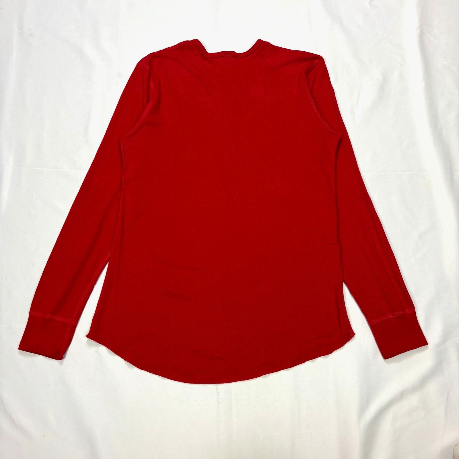 American Apparel × Vintage Vintage American Apparel Henley Dexter Kill Shirt Thermal XL Size US XL / EU 56 / 4 - 3 Thumbnail