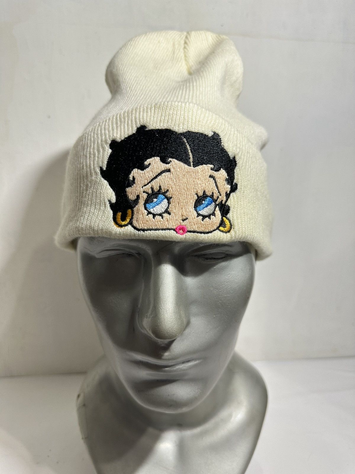 Other Embroidered Cartoon Betty Beanie Hats Size ONE SIZE - 2 Thumbnail