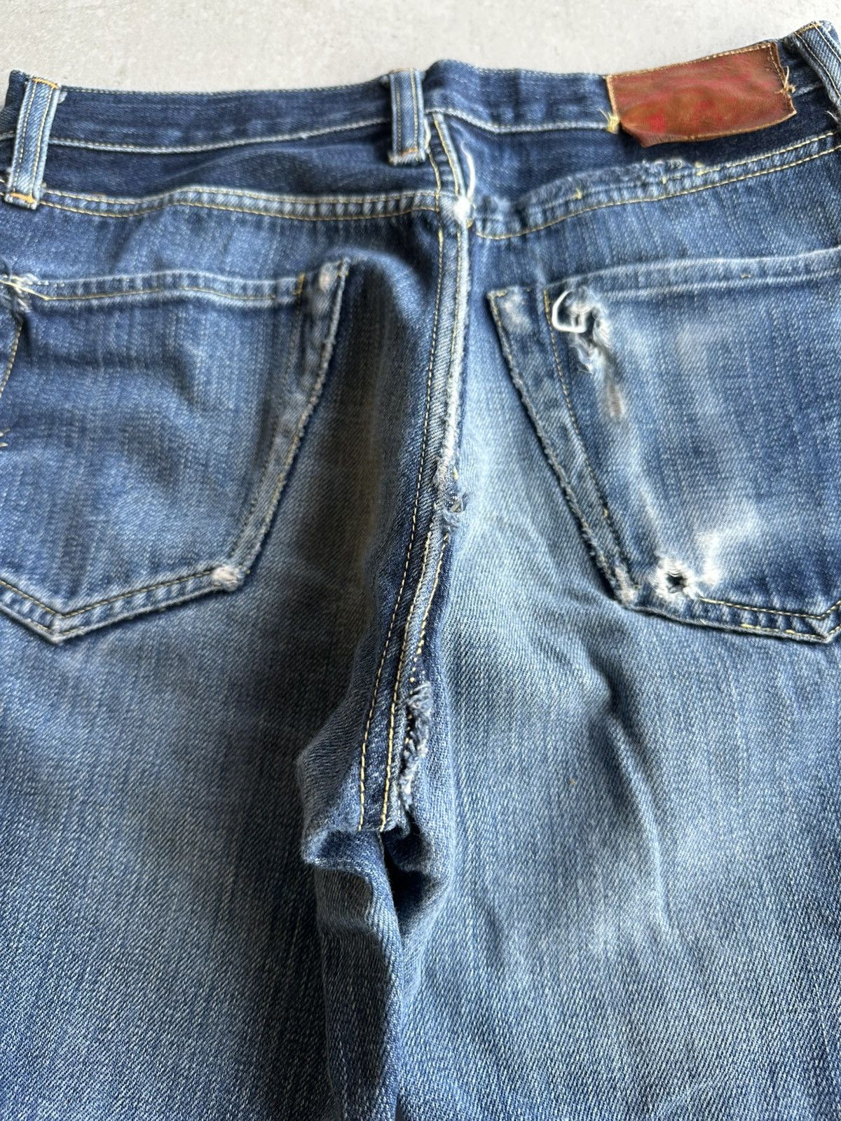 Studio D'Artisan SICKSS! Vintage STUDIO D ARTISAN Denim Lemon Stitch/Selvedge Size US 29 - 17 Thumbnail