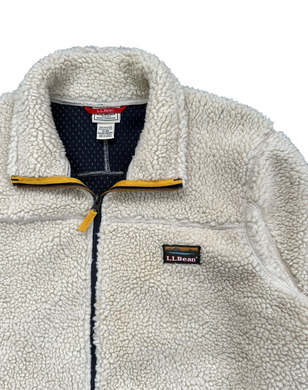 L.L. Bean × Vintage L.L.Bean Mountain Pile Fleece Jacket Size US L / EU 52-54 / 3 - 6 Thumbnail