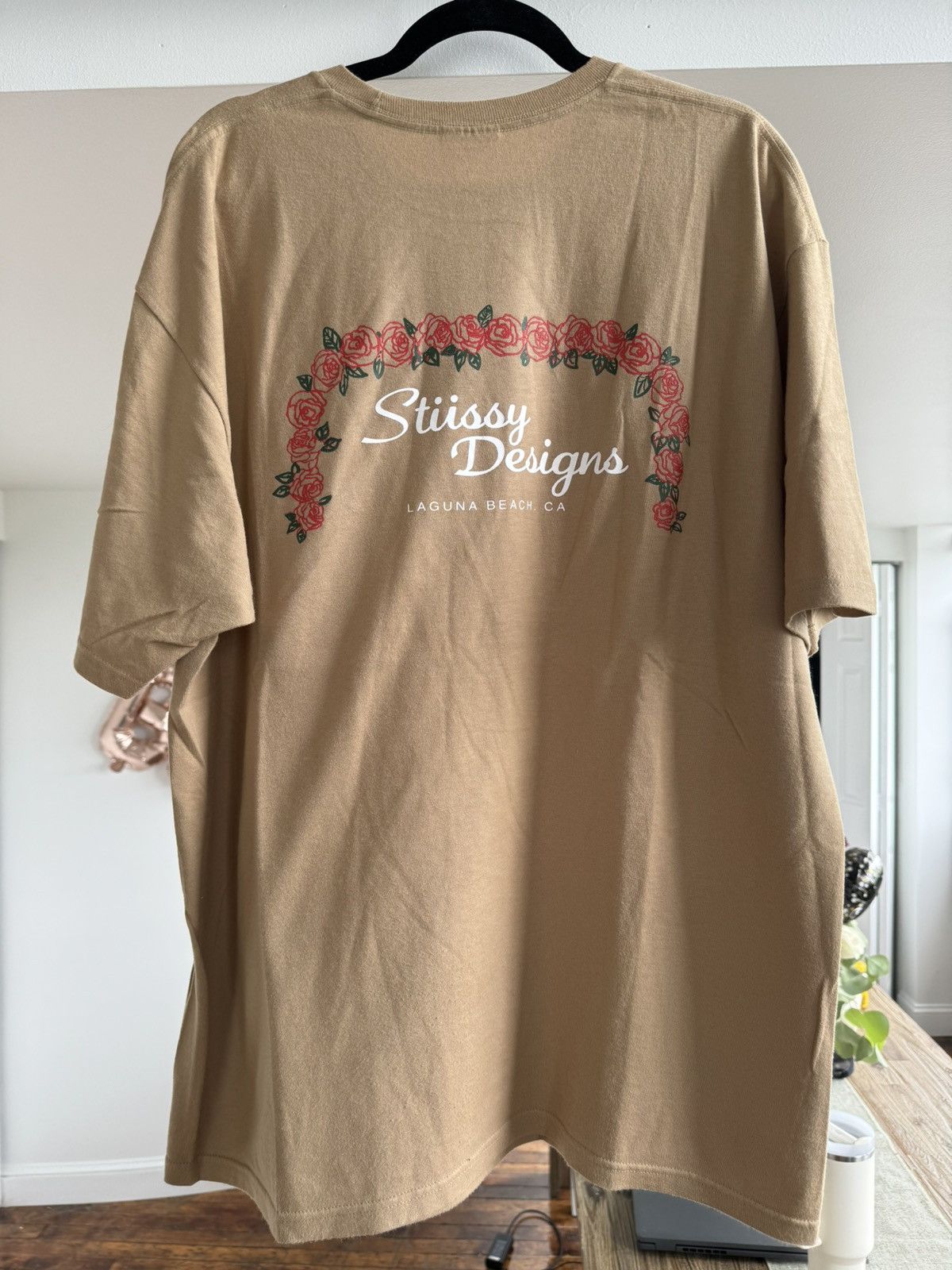 Stussy Stussy rose tee Size US XL / EU 56 / 4 - 1 Thumbnail