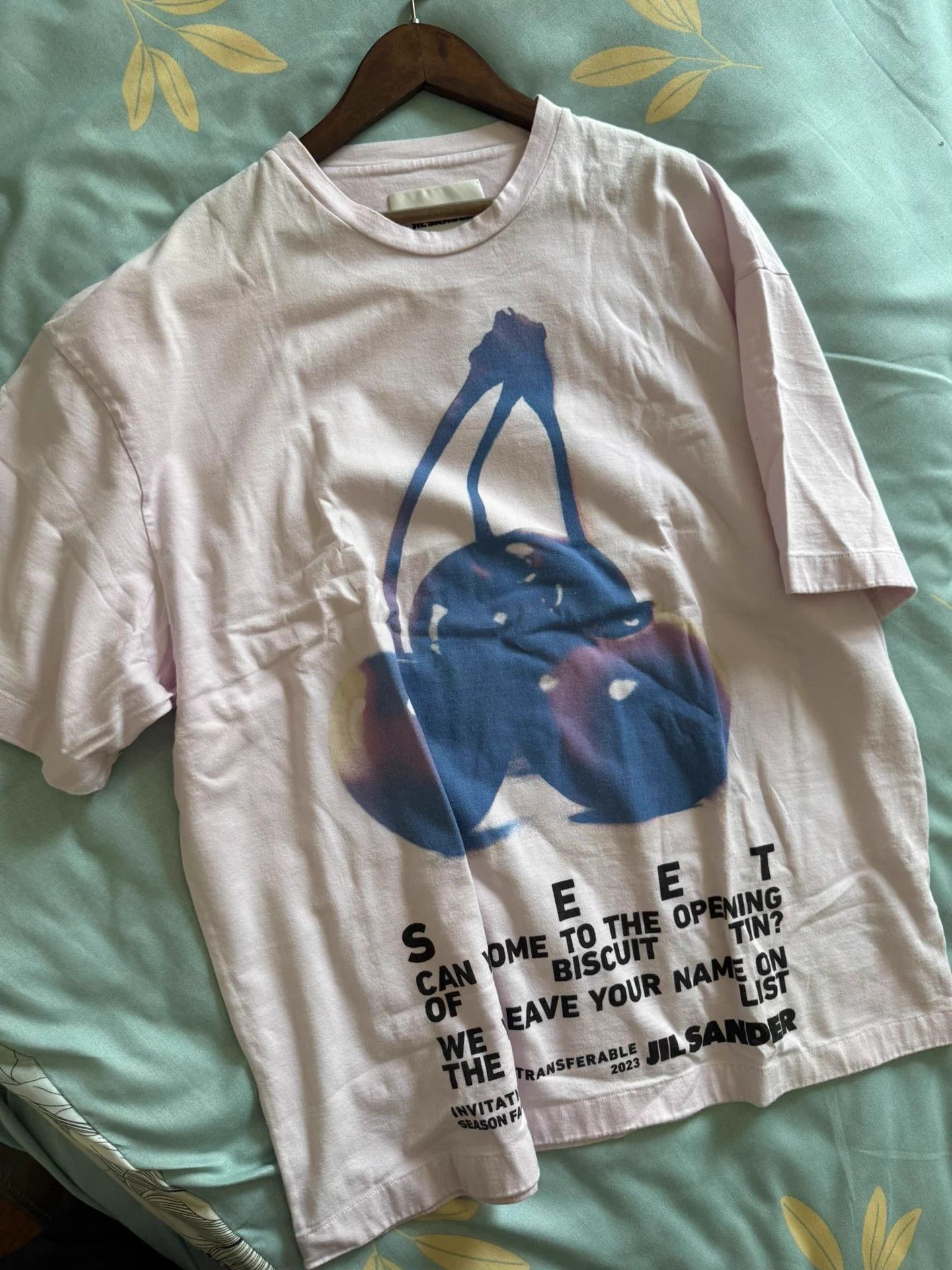 Jil Sander Jil Sander Light Pink Unisex Oversized Short T 9/10 Size M / US 6-8 / IT 42-44 - 3 Thumbnail